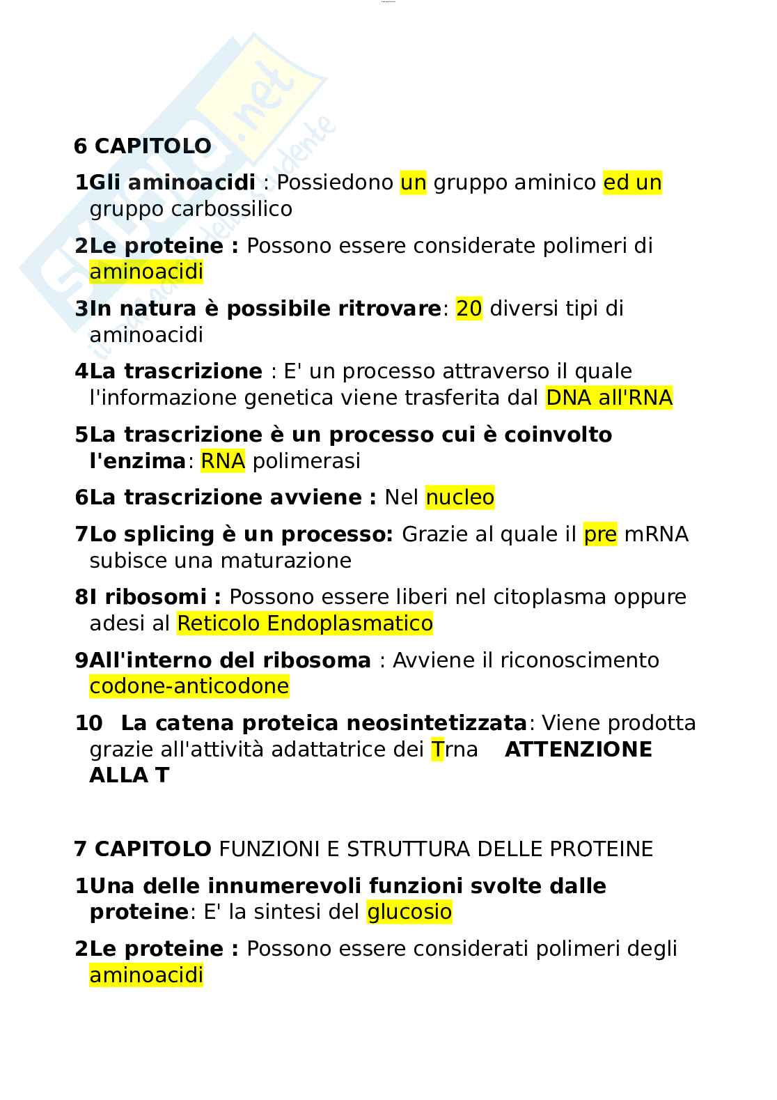 Paniere esame Fisiologia applicata allo sport  Pag. 6