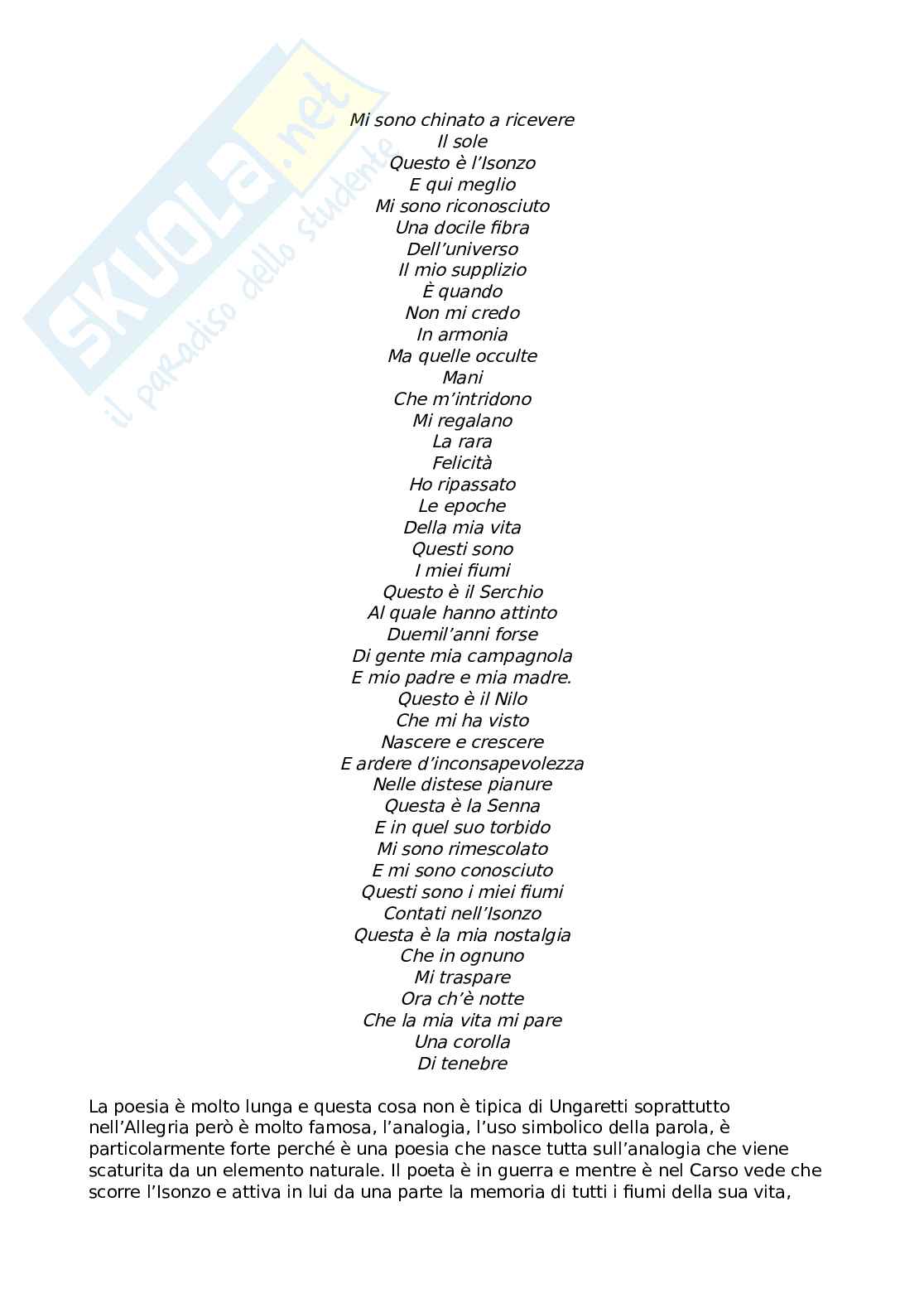 Letteratura italiana contemporanea dal modernismo a Fenoglio Pag. 41