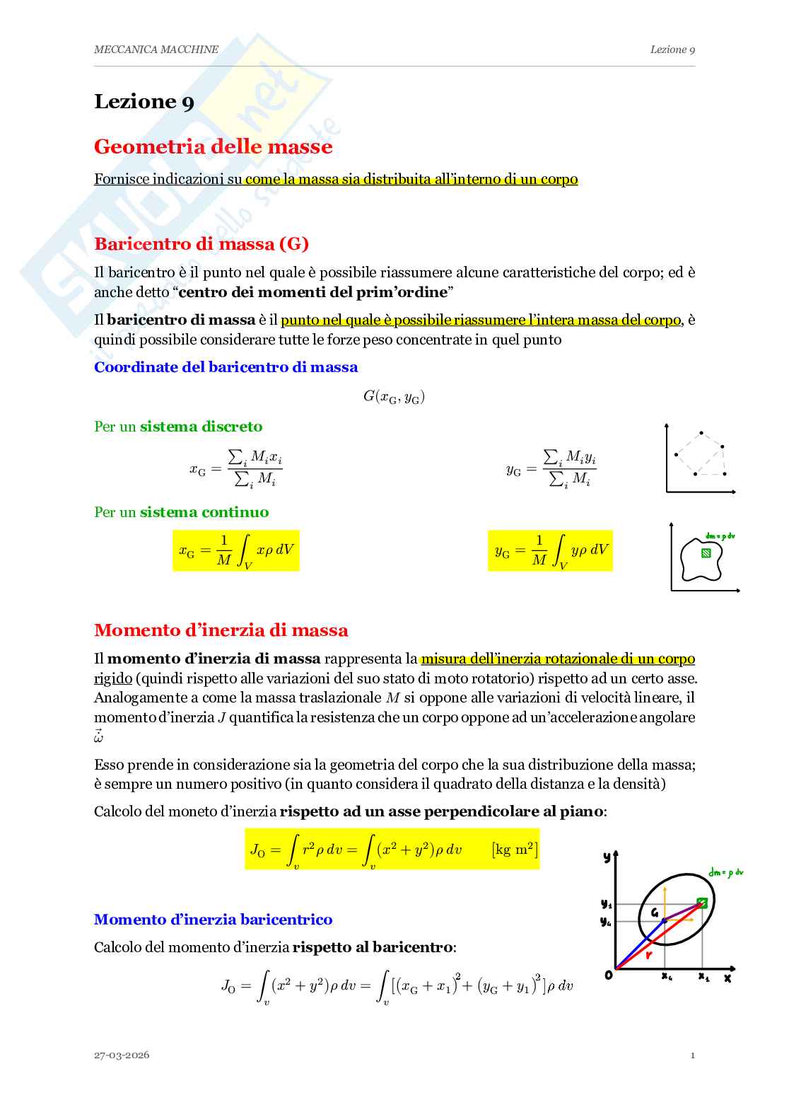 Appunti completi lezioni di Meccanica applicata alle macchine - Parte 1 Pag. 56