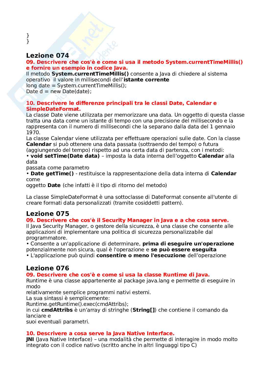 Paniere con risposte aperte - Fondamenti di informatica (2022/2023) Pag. 31