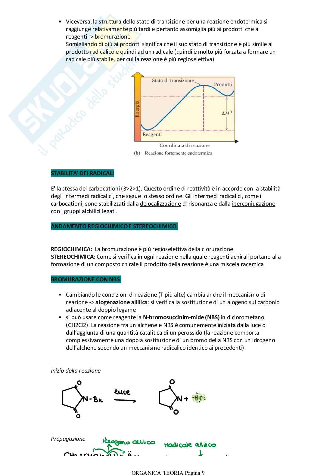 Riassunto esame Chimica medica, Prof. Borsani Giuseppe, libro consigliato Brown Edises , Edises Pag. 31
