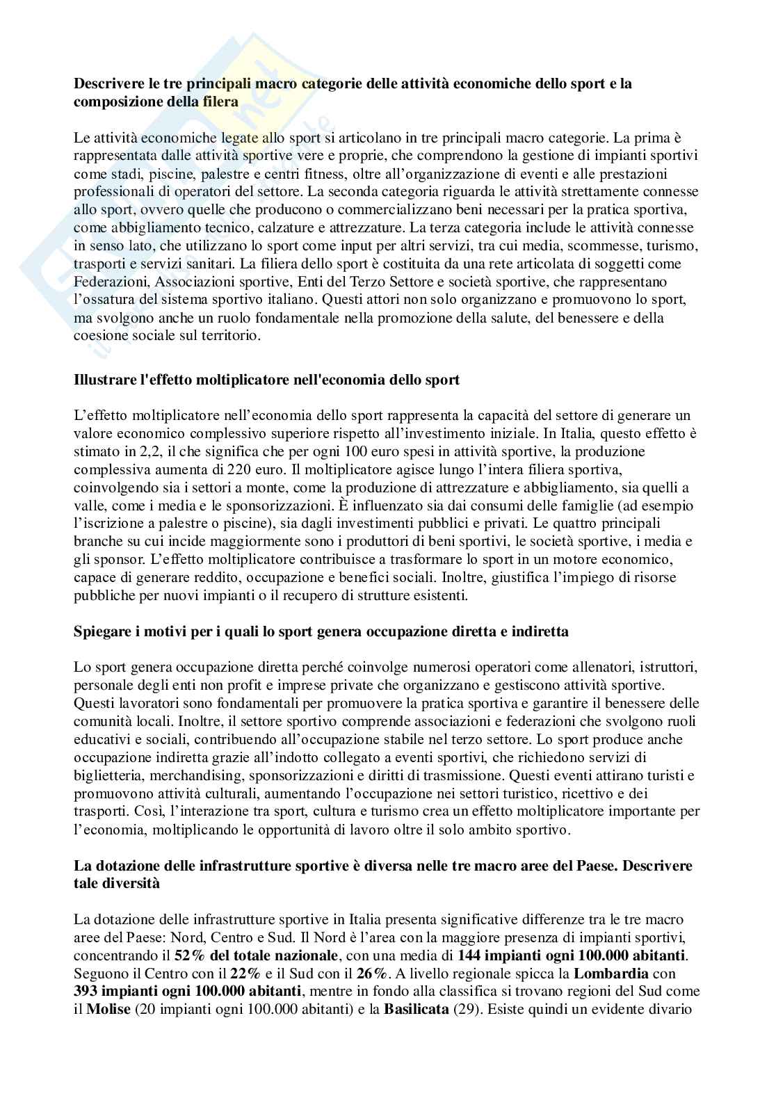 Paniere Economia aziendale (2026) - Risposte aperte corrette  Pag. 2