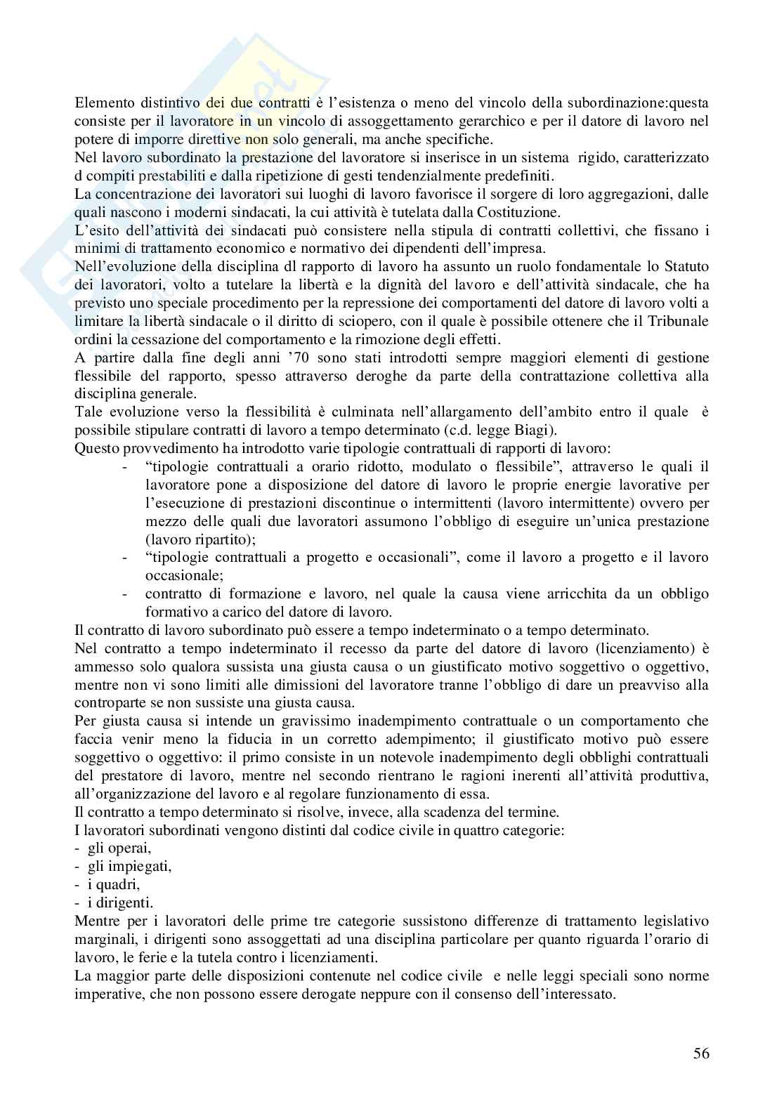 Riassunto esame Diritto privato, Prof. Fusar Poli Elisabetta, libro consigliato Manuale di diritto privato, Torrente Pag. 56