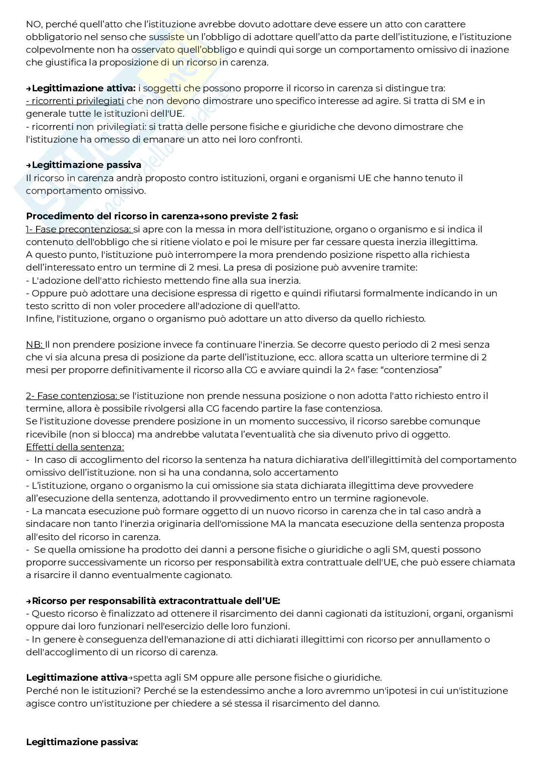 Fondamenti di Diritto dell'Unione Europea  Pag. 26