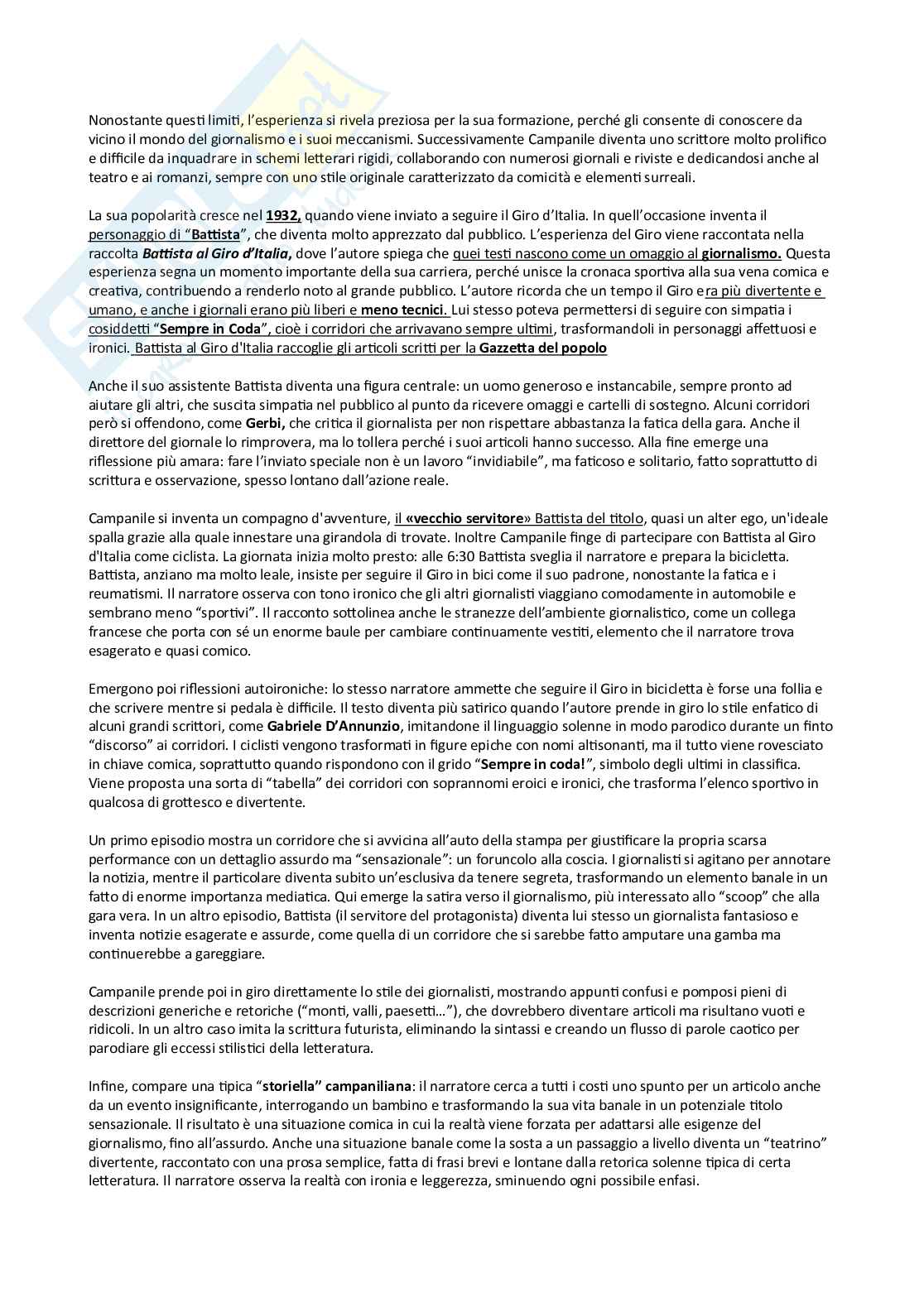 Letteratura e sport Pag. 11