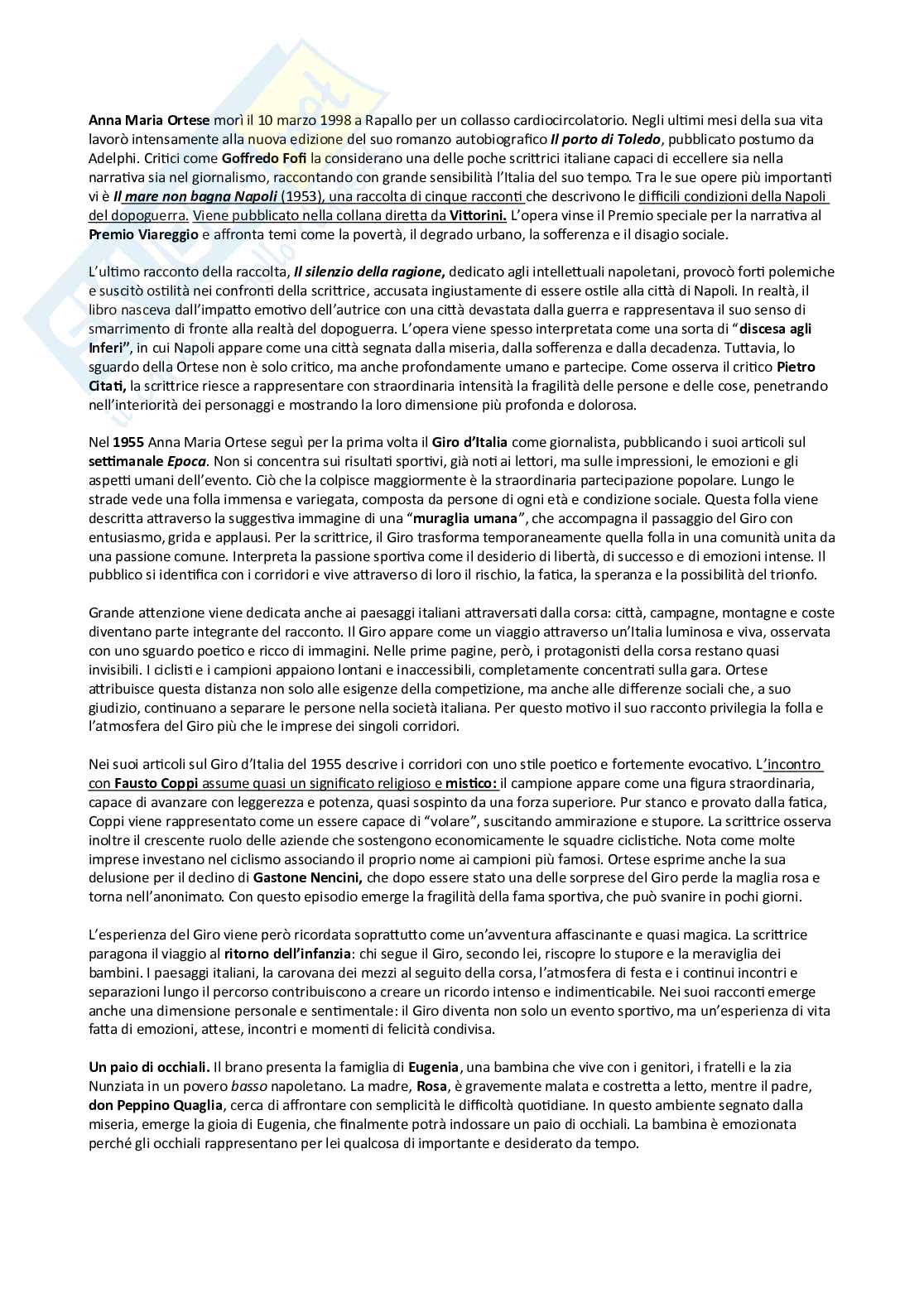 Letteratura e sport Pag. 16