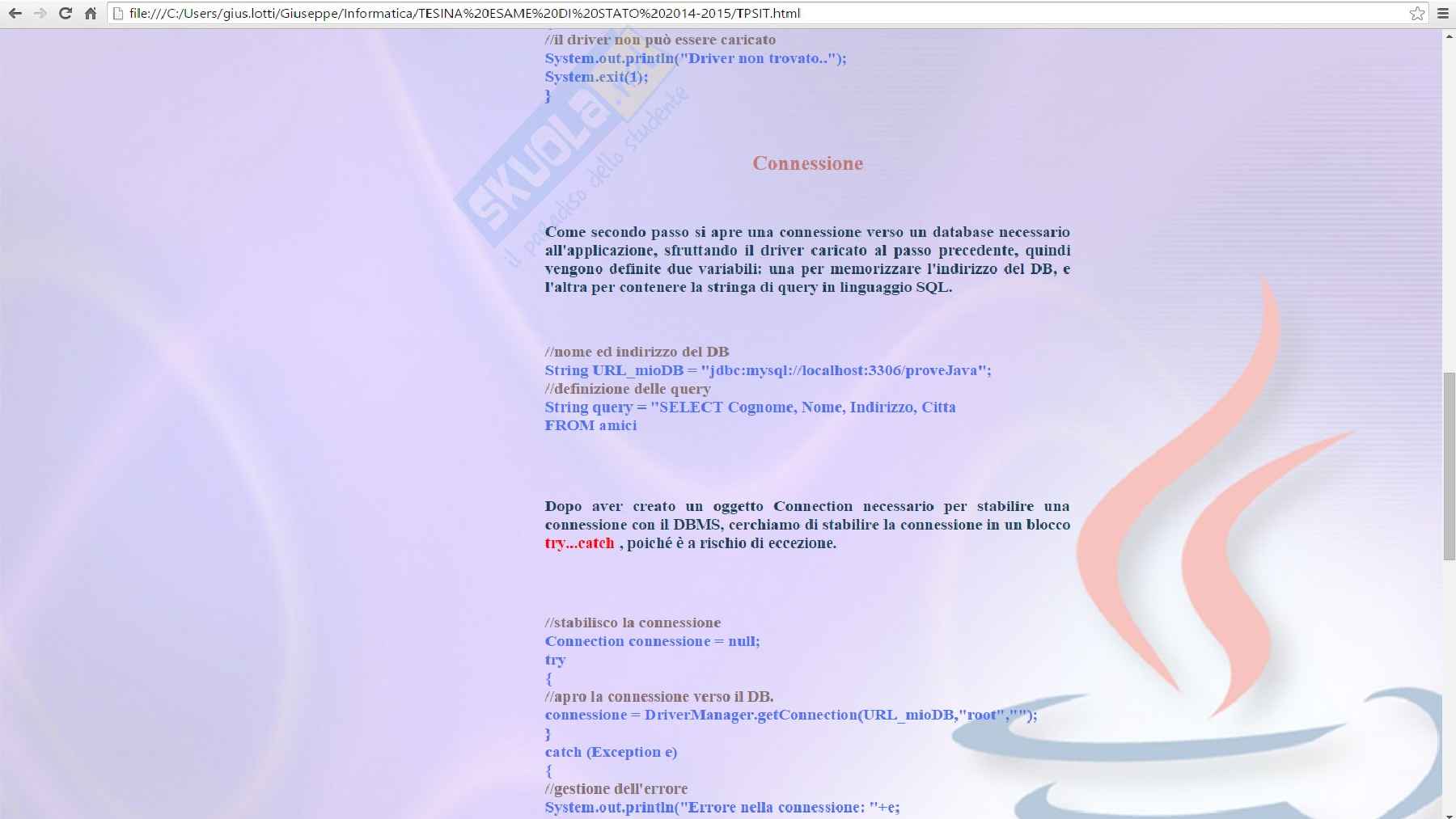 Comunicazione - Tesina (2) Pag. 21