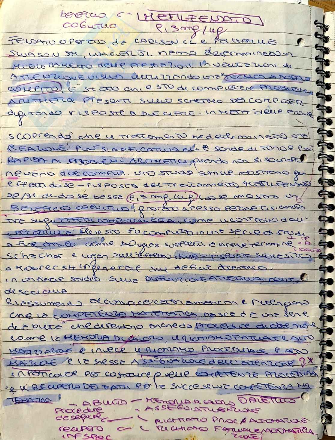 Neuropsicologia: deficit attentivi, ADHD e disturbi dell'apprendimento Pag. 2
