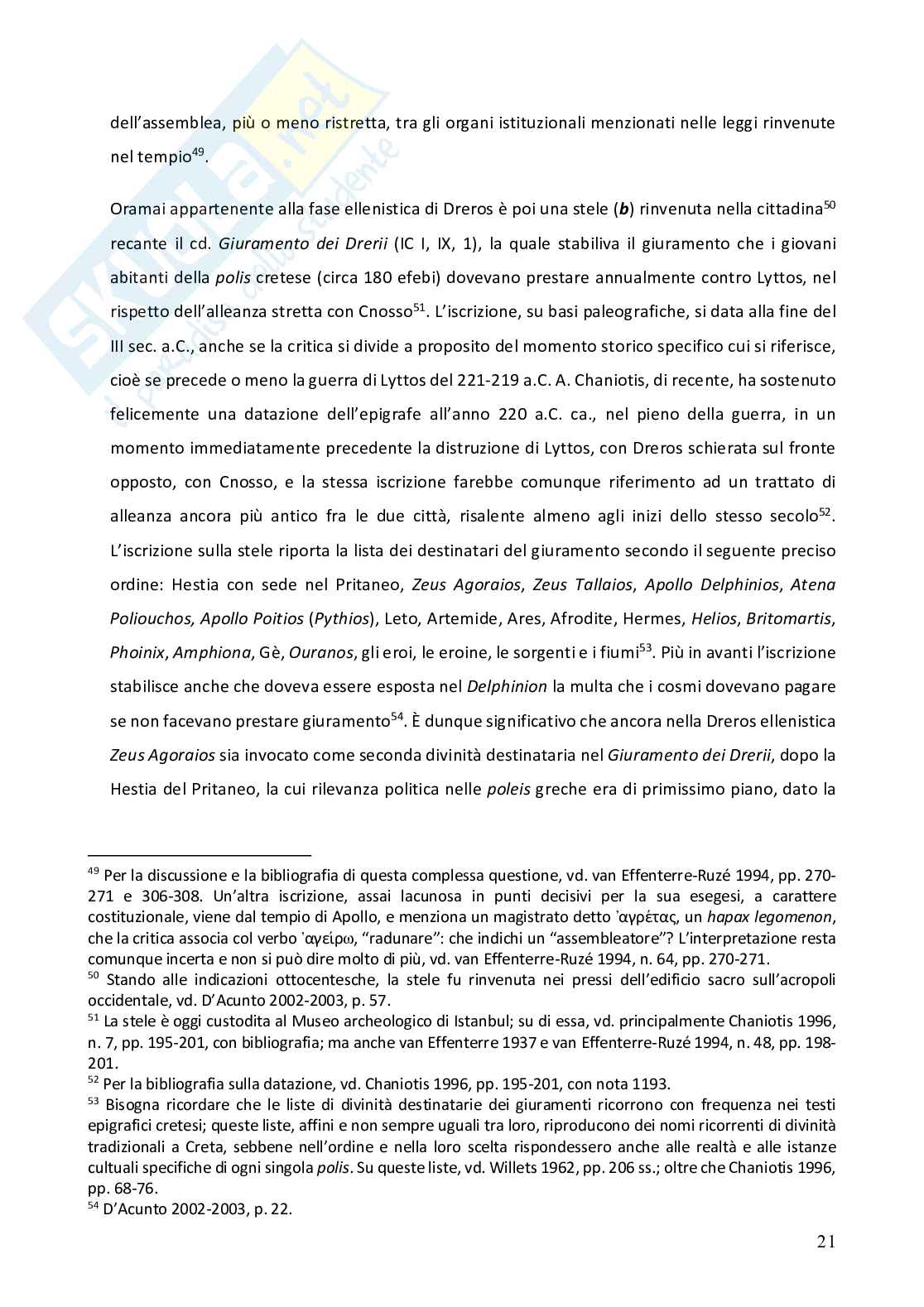 Zeus Agoraios nelle agorai del mondo greco Pag. 21