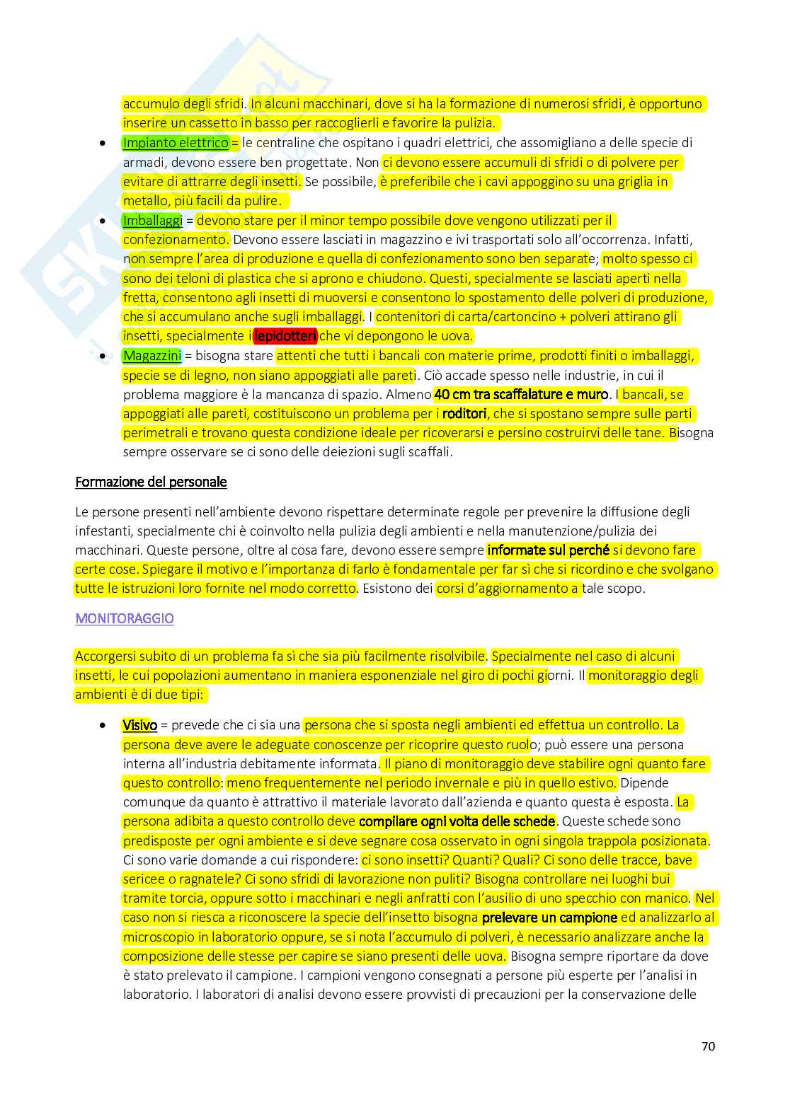 Principi di difesa integrata dagli infestanti Pag. 71