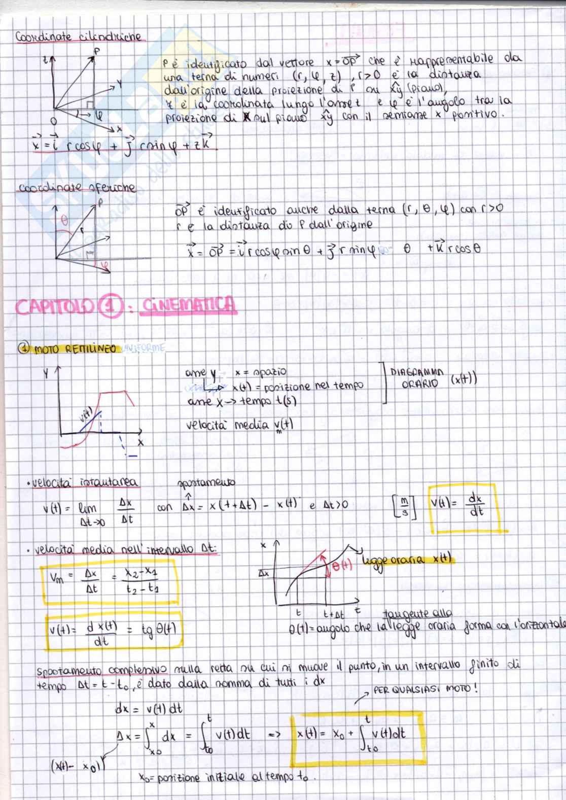 Riassunto esame fisica 1 - pt. 1 Pag. 2