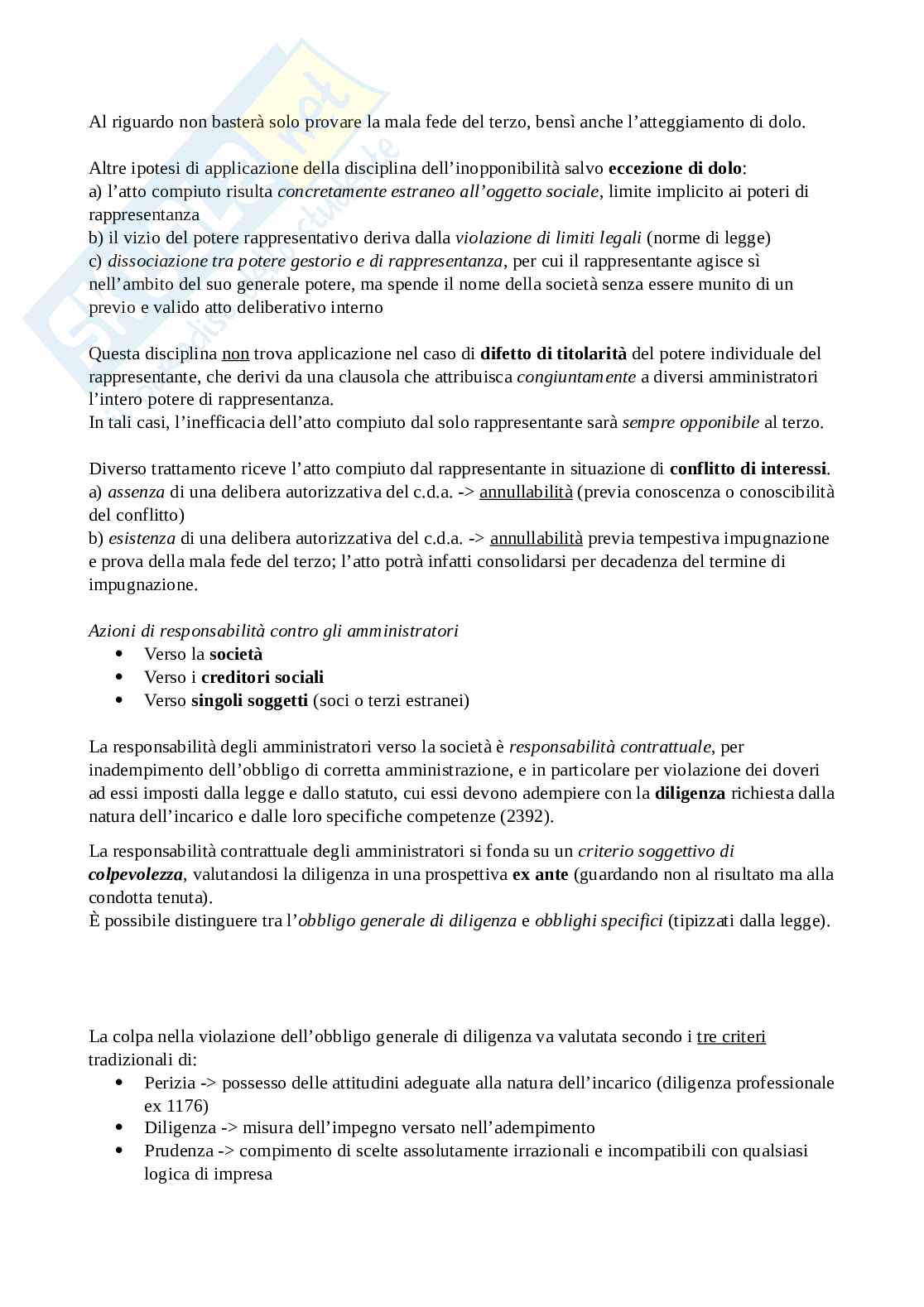 Società per azioni Pag. 81