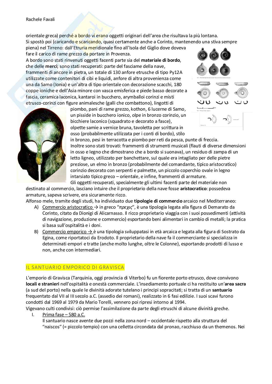 Appunti, Etruscologia e archeologia italica Pag. 26