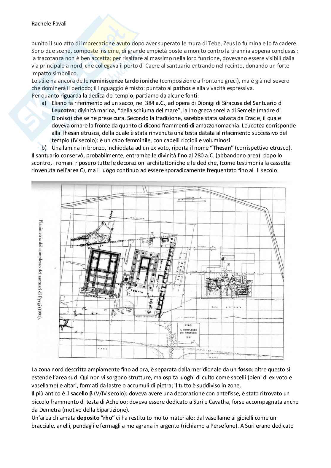 Appunti, Etruscologia e archeologia italica Pag. 36