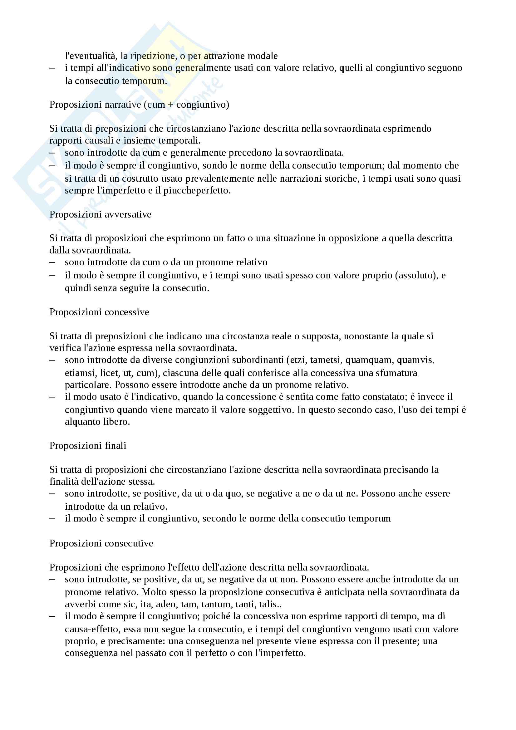 Riassunto esame lingua e letteratura latina, prof. Facchini, libro consigliato Manuale di grammatica latina, Flocchini Pag. 36