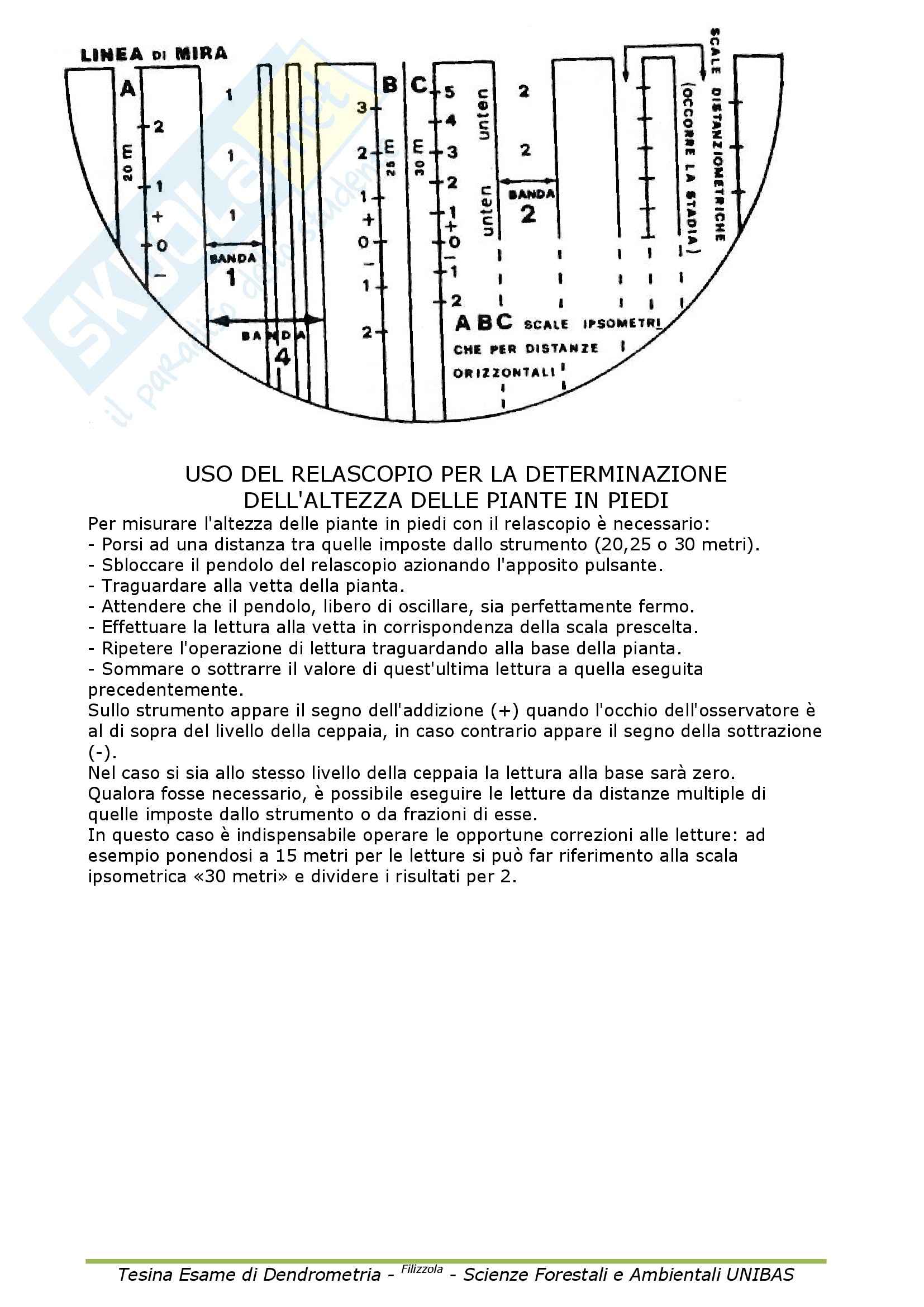 Dendrometria - Appunti Pag. 96