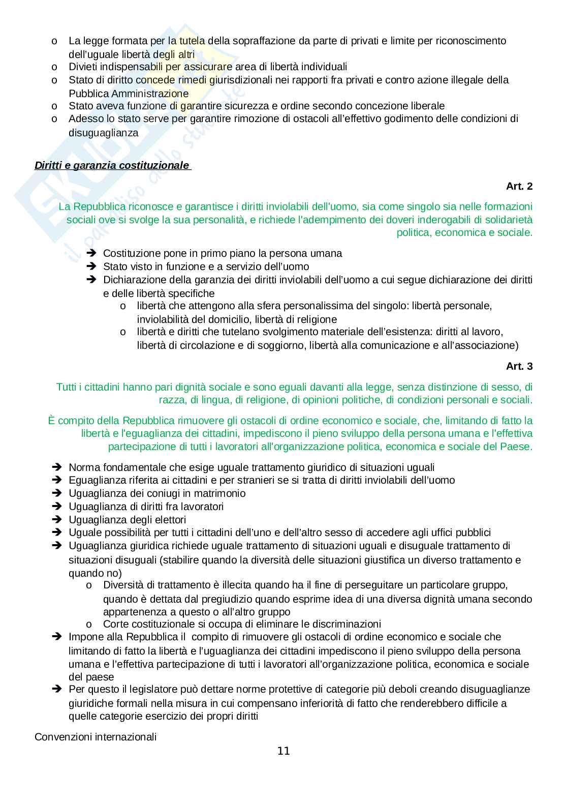 Riassunto esame Istituzioni di diritto privato I, Prof. Romeo Chrisitian, libro consigliato Manuale di diritto privato, Trimarchi Pag. 11