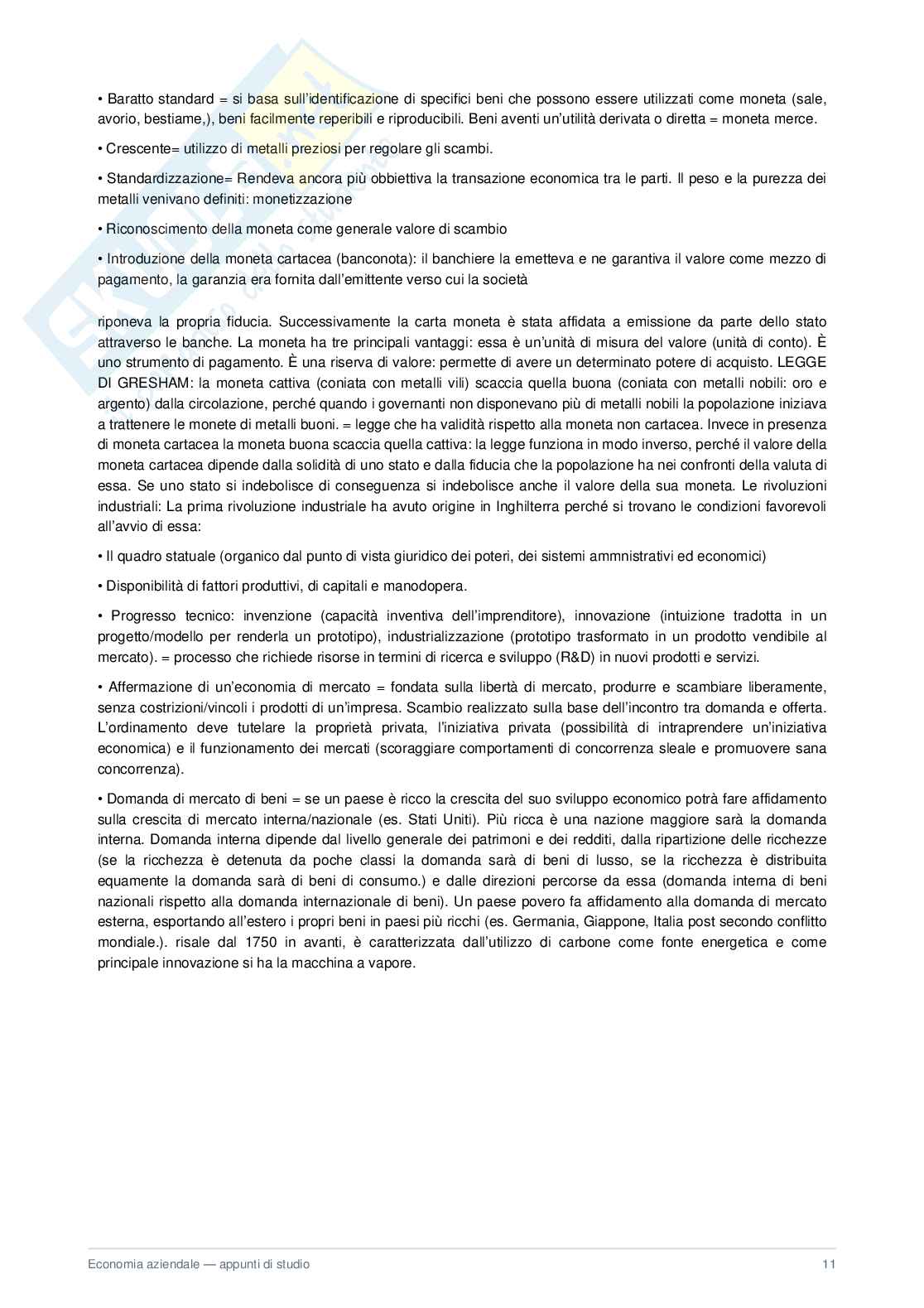 Appunti Economia aziendale  Pag. 11