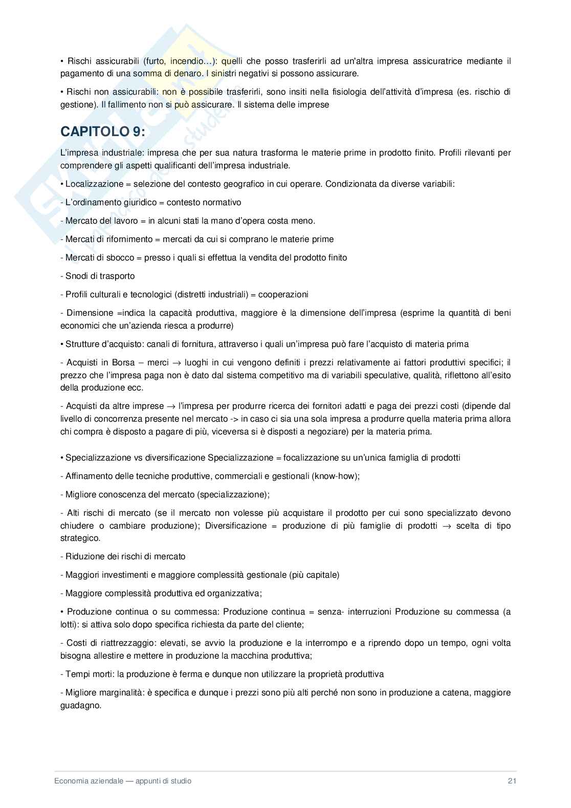 Appunti Economia aziendale  Pag. 21