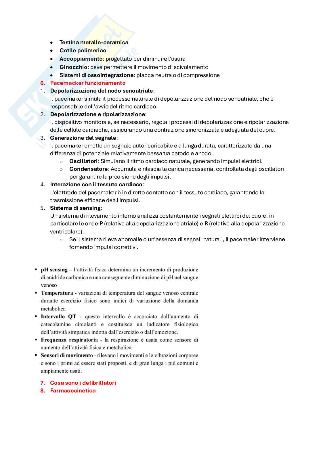 Tutorato 2025 Dispositivi medicali e diagnostici Pag. 6