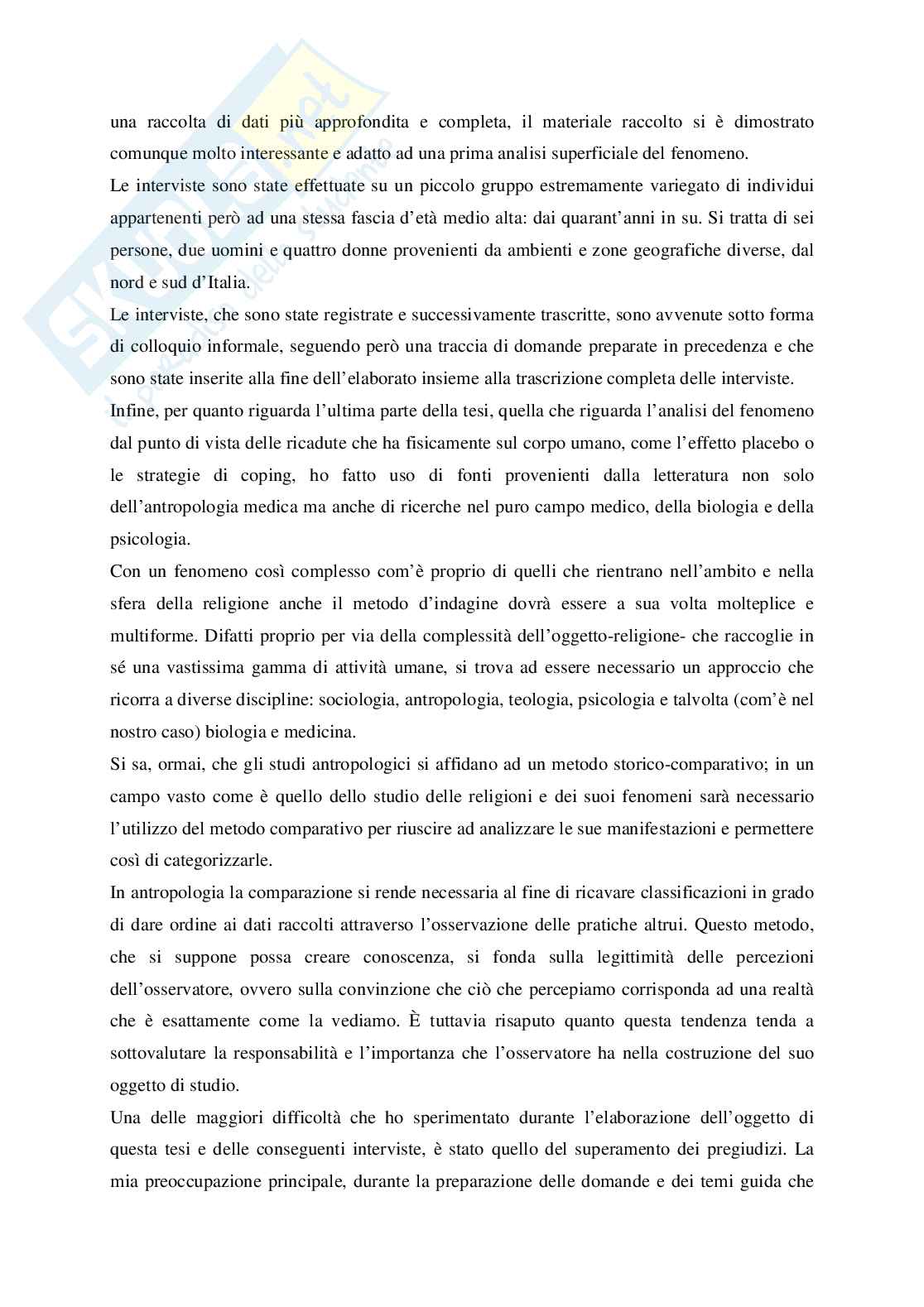 Effetti psico-simbolici delle credenze religiose: “guarigioni” e strategie di coping nelle esperienze di pellegrinaggio Pag. 16