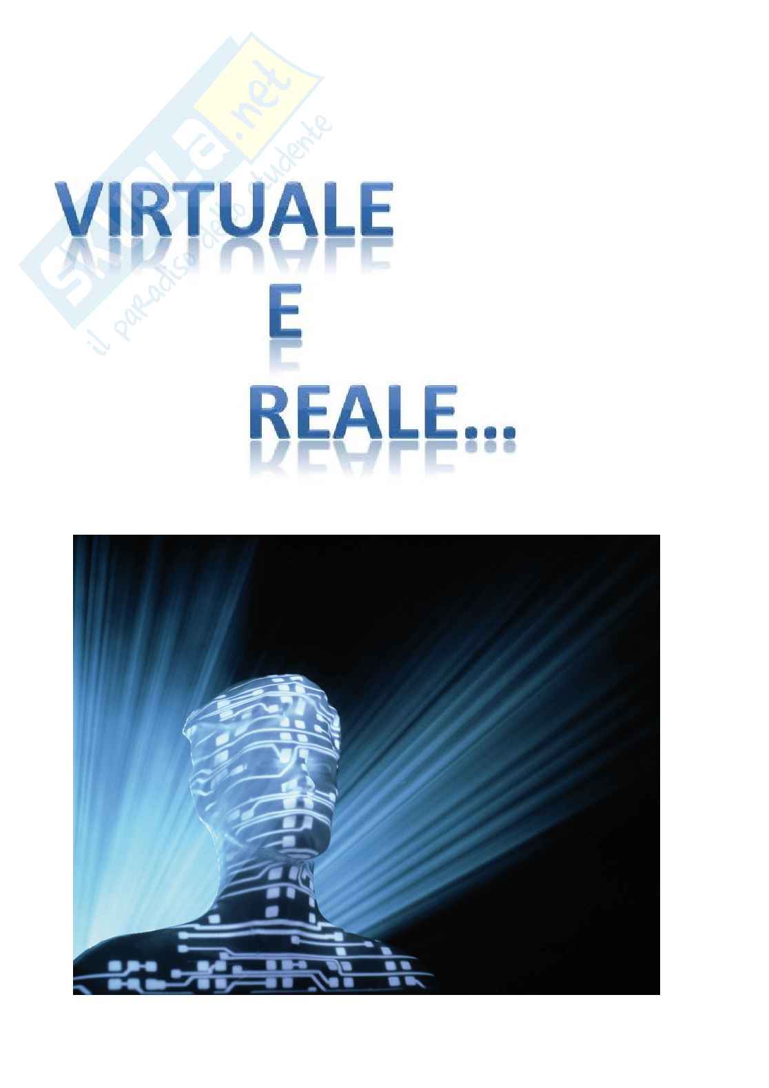 Virtuale e reale Pag. 1