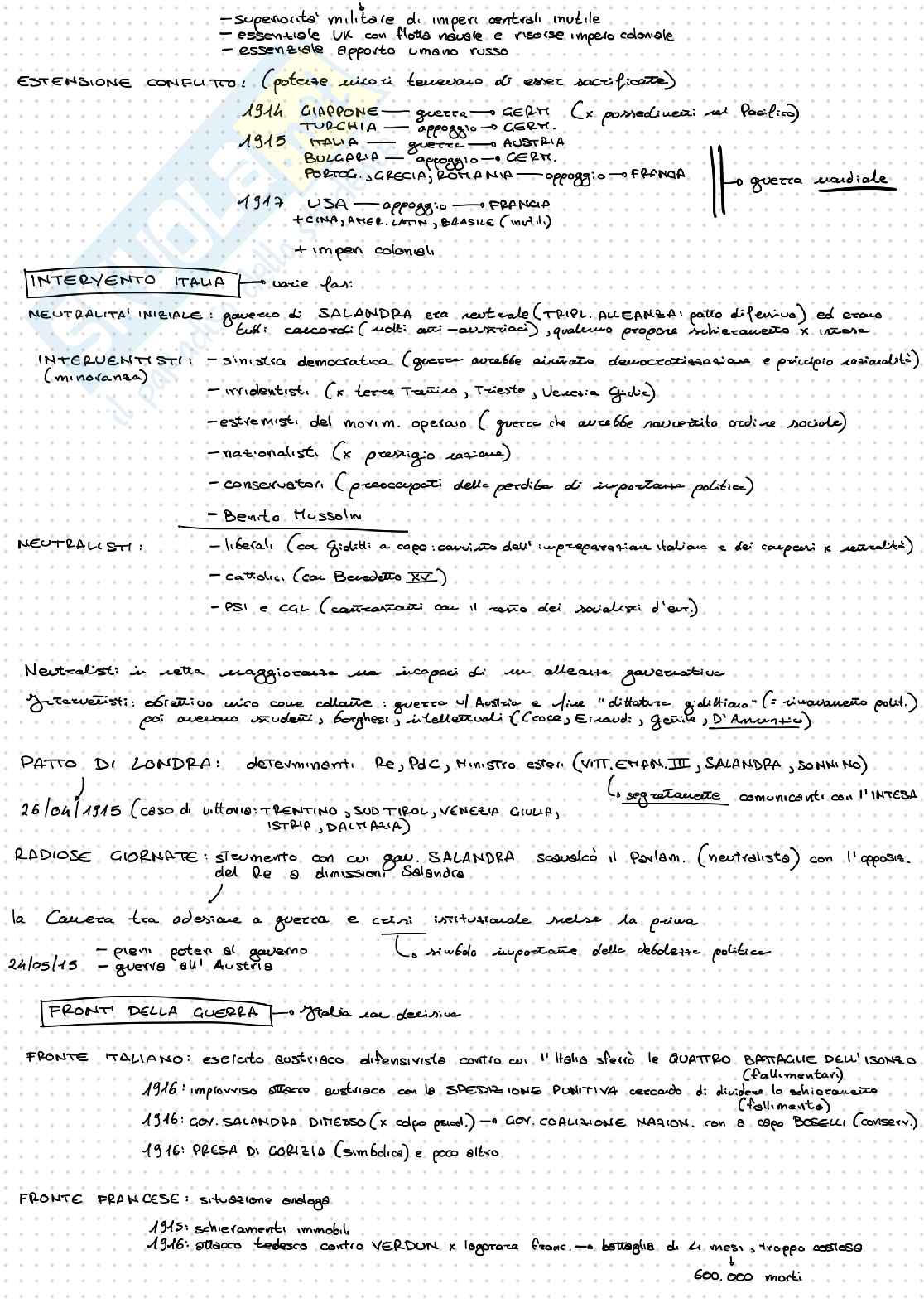 Appunti di Storia contemporanea Pag. 2