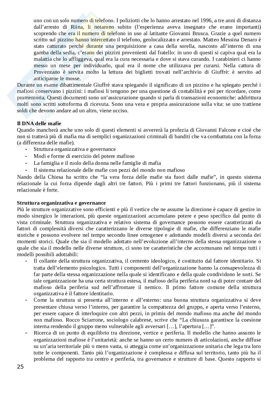 Storia delle mafie italiane Pag. 26