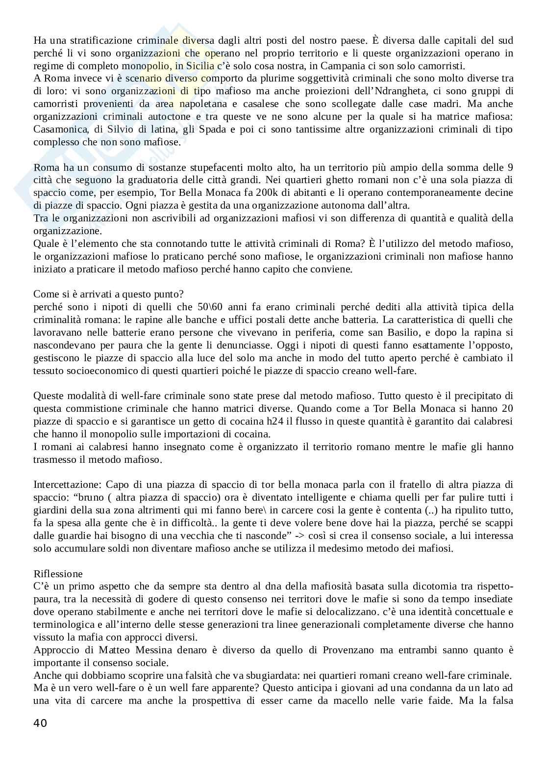 Storia delle mafie italiane Pag. 41