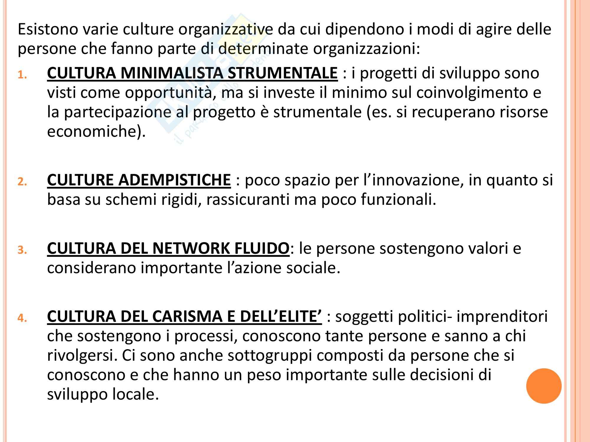 Riassunto esame Tecniche dell'empowerment e della cittadinanza attiva,prof. Zanetti, libro consigliato Il lavoro nella Comunità locale per una cittadinanza attiva Pag. 31
