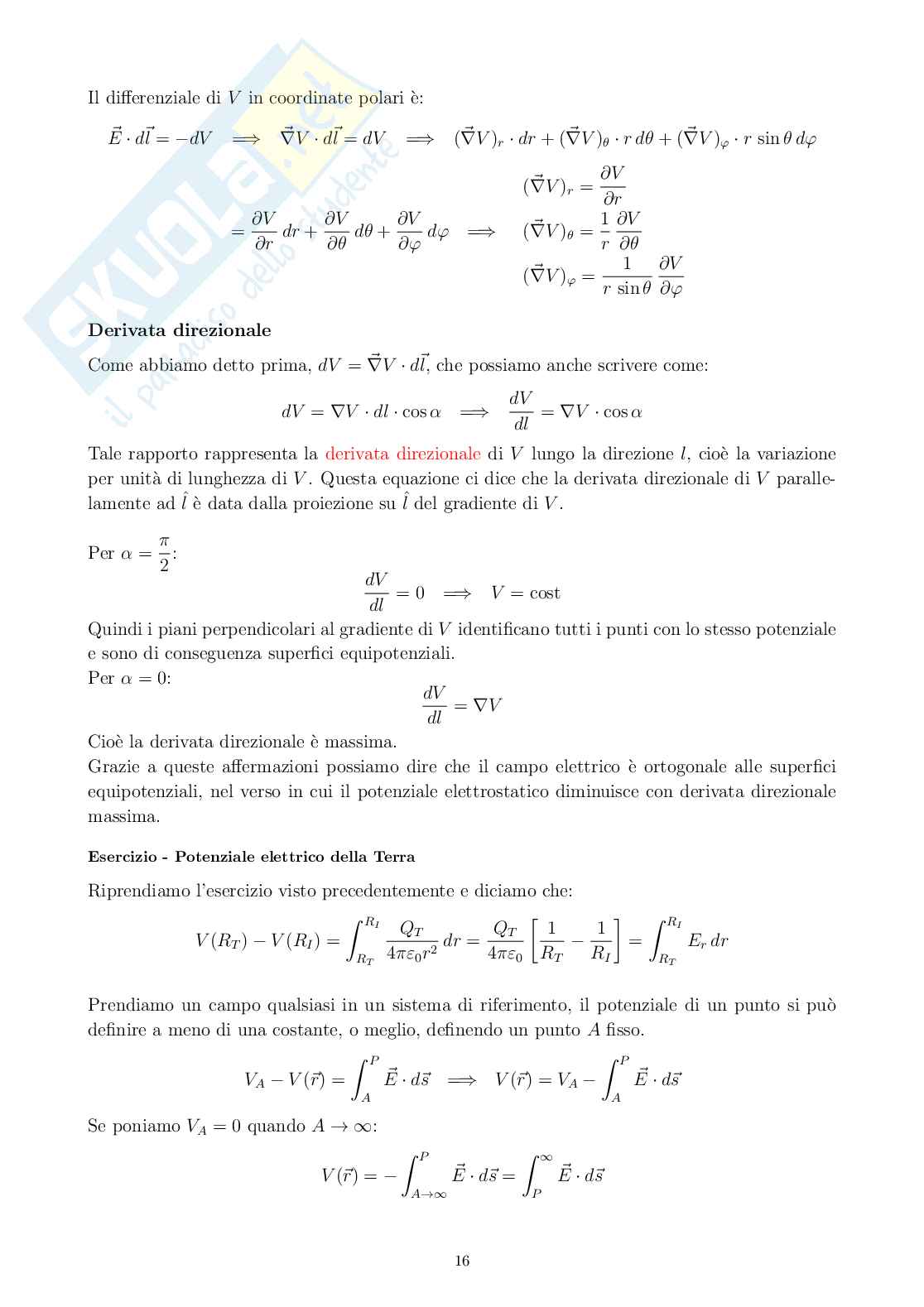 Appunti di Fisica II Pag. 16