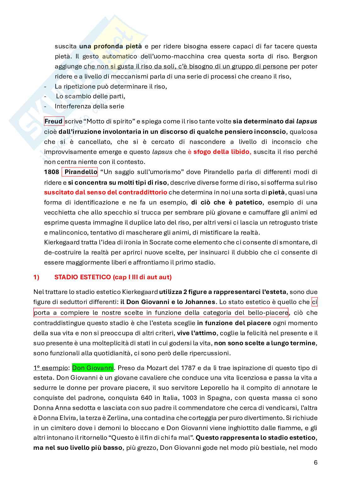 Kirkegaard, Schopenhauer e positivismo Pag. 6