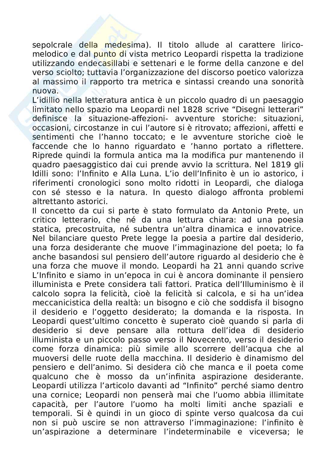 Appunti esame Letteratura Italiana 2 - da Bruno a D'Annunzio Pag. 66
