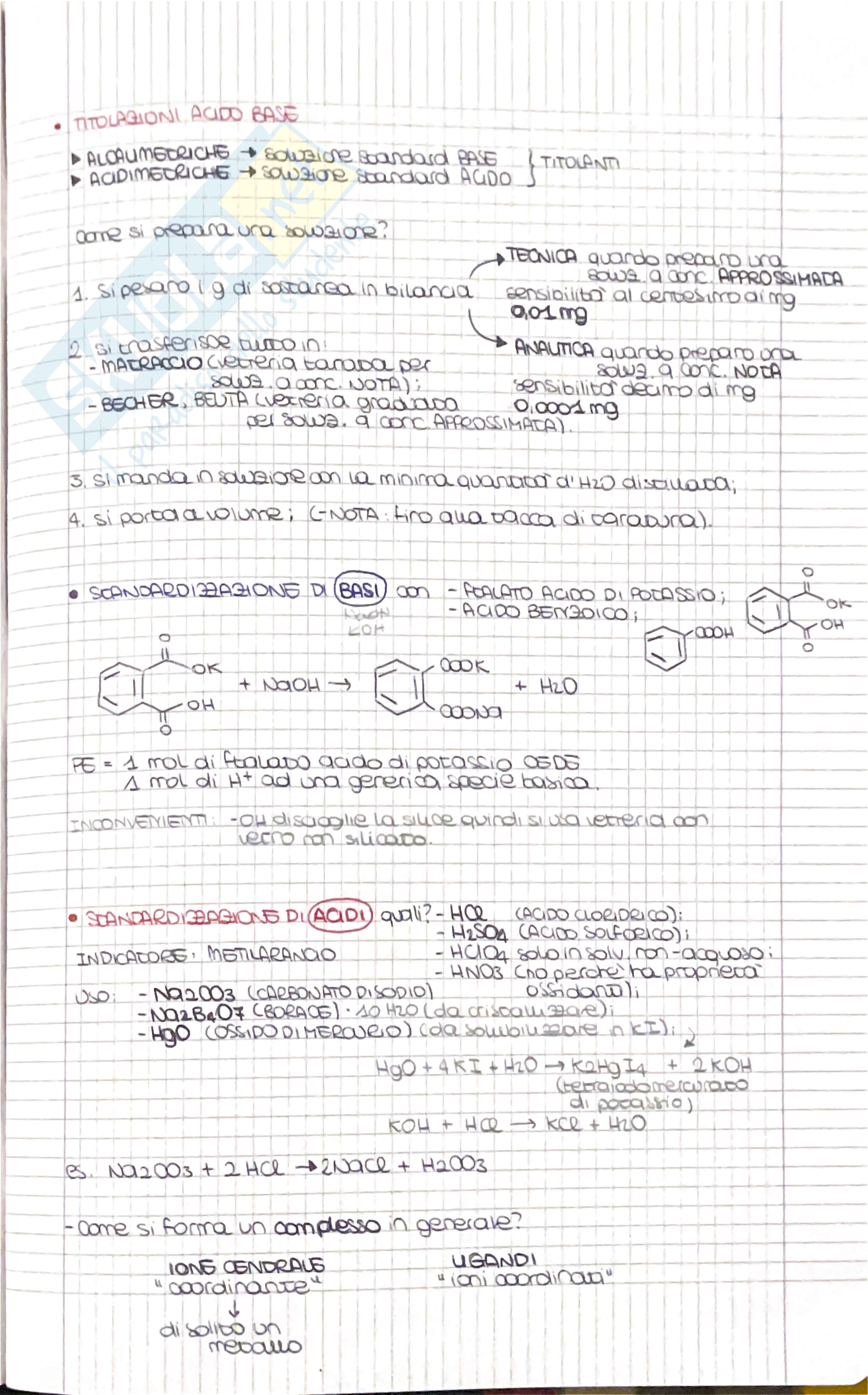 Analisi dei medicinali 1 - Determinazioni, parte 1 Pag. 1