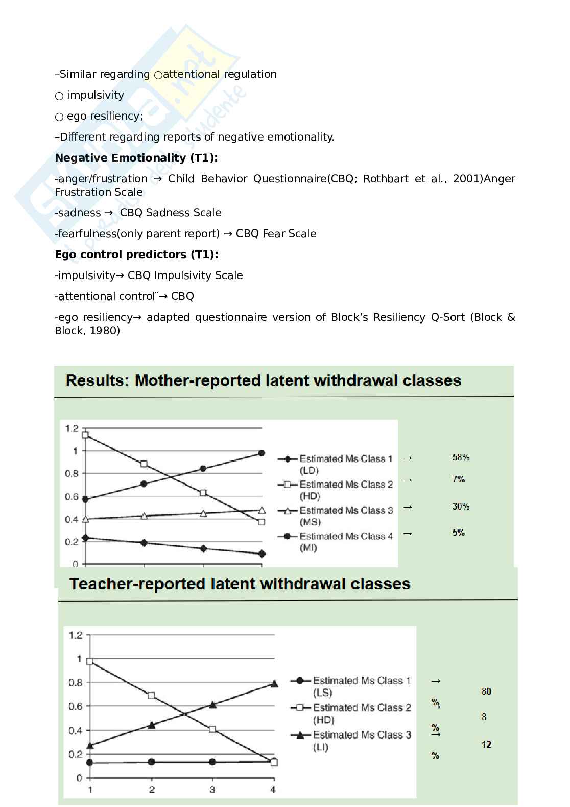 Appunti completi e schematizzati su tutto il corso di Individual differences Iin personality and temperament Pag. 61