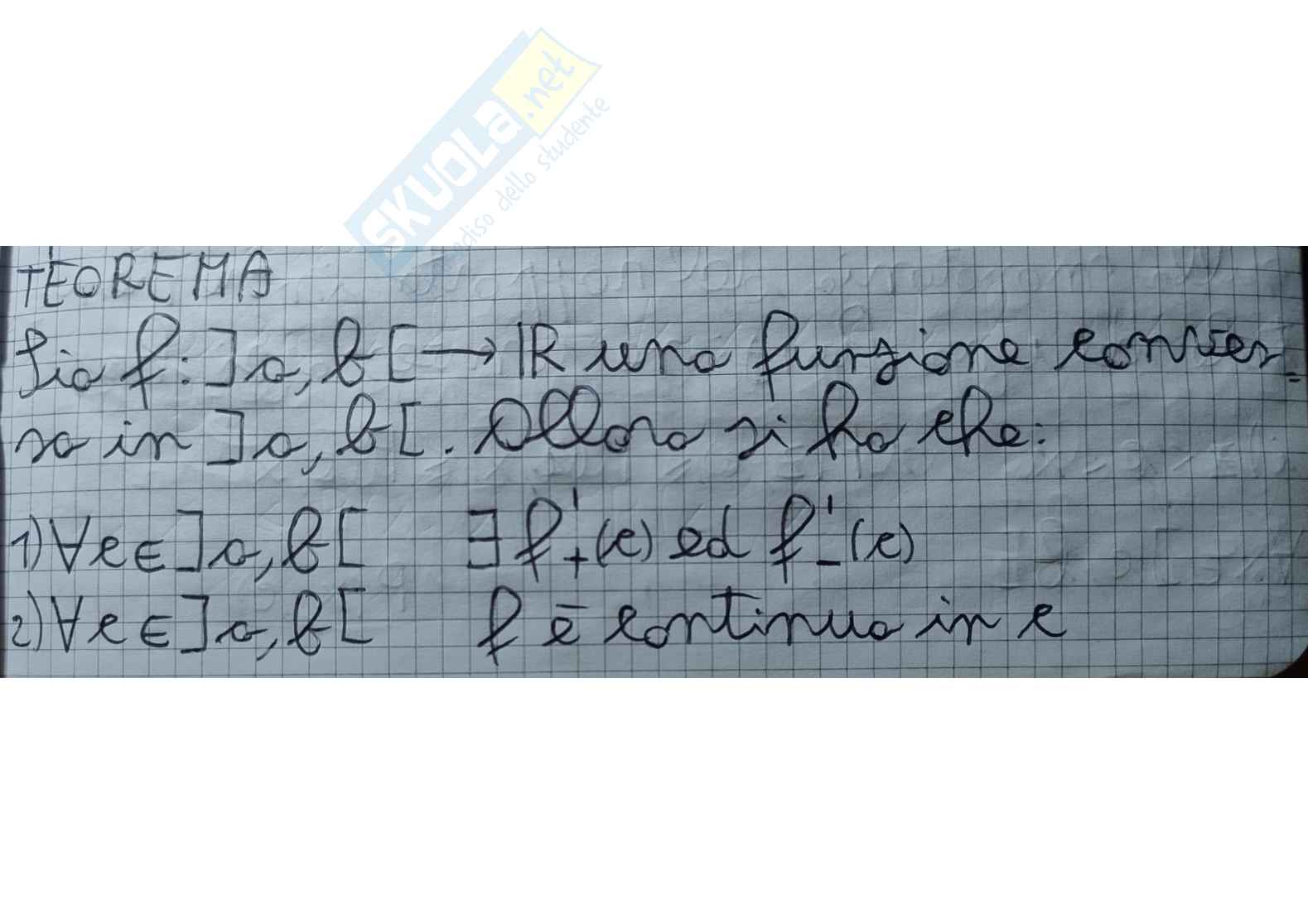 Teoremi sulle derivate - Parte 2 Pag. 26