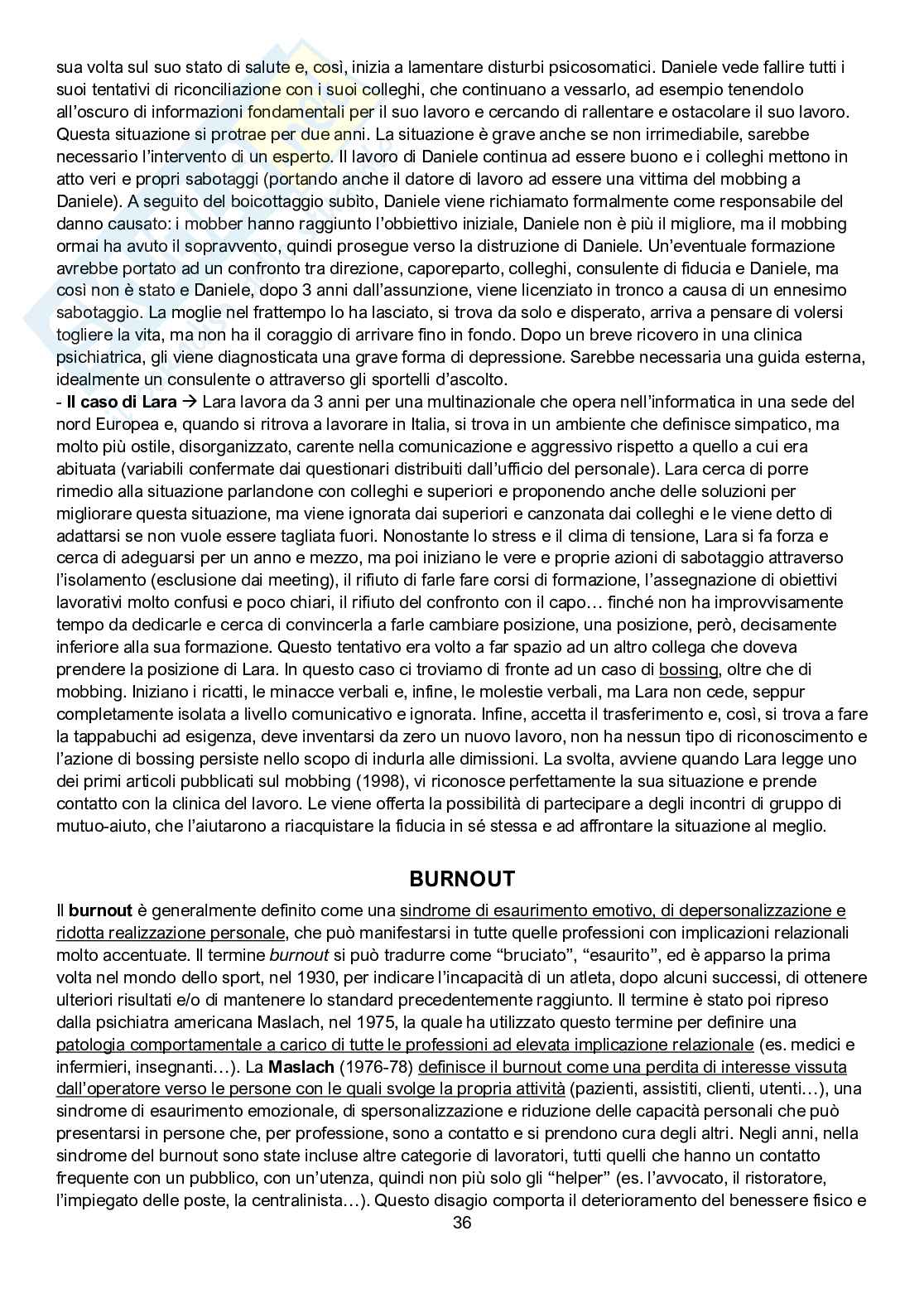 Appunti completi delle lezioni per l'esame di Psicologia del lavoro e delle organizzazioni, prof. Maeran Pag. 36