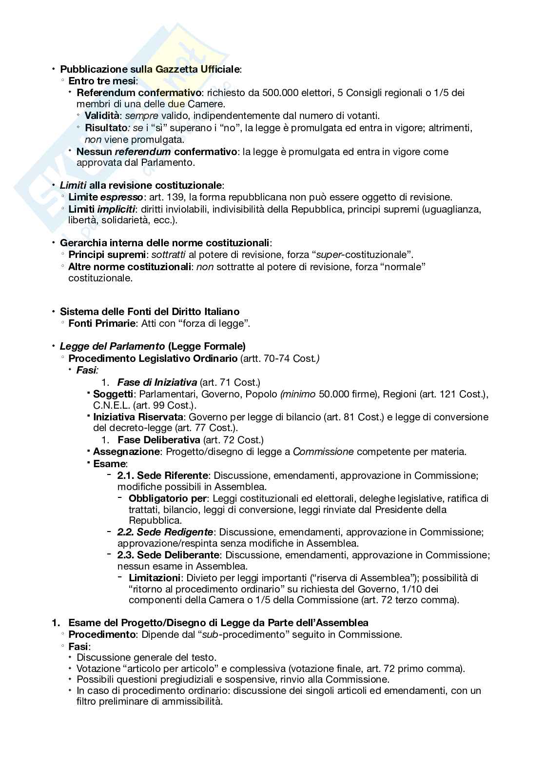 Sistema delle fonti del diritto Pag. 2