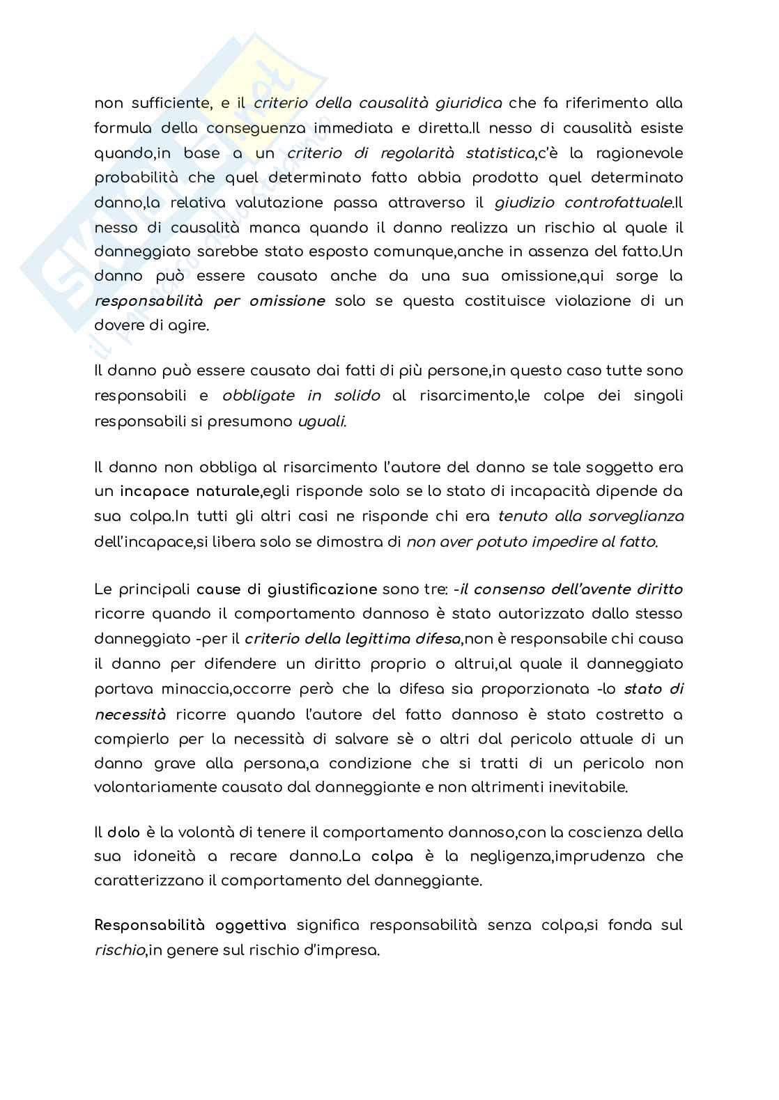 Riassunto esame Diritto privato, Prof. Bonini Roberta Serafina, libro consigliato Linee Essenziali, Vincenzo Roppo Pag. 61