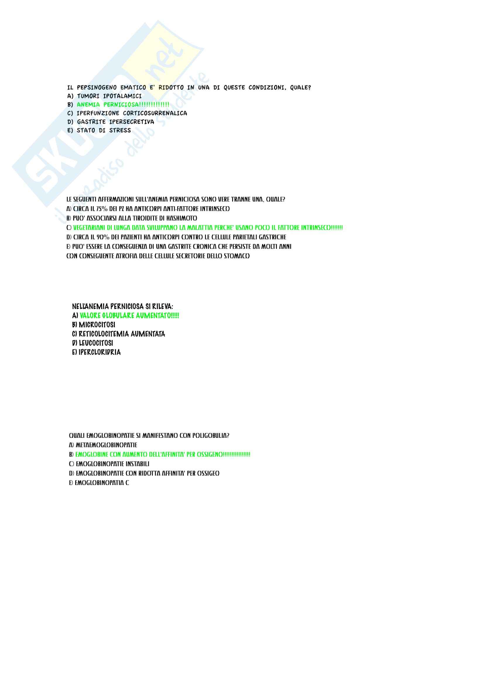 Ematologia - Anemie Pag. 51