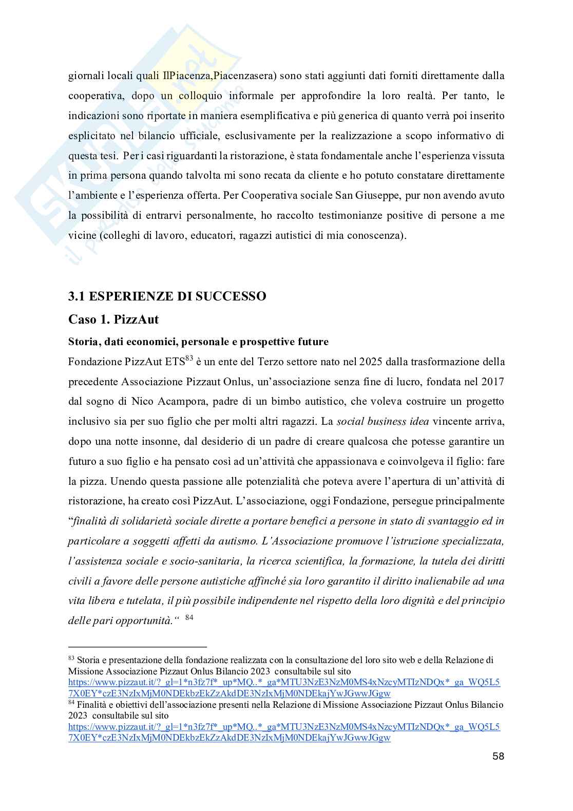 L’evoluzione delle imprese sociali: esperienze di successo nell’inclusione lavorativa Pag. 61