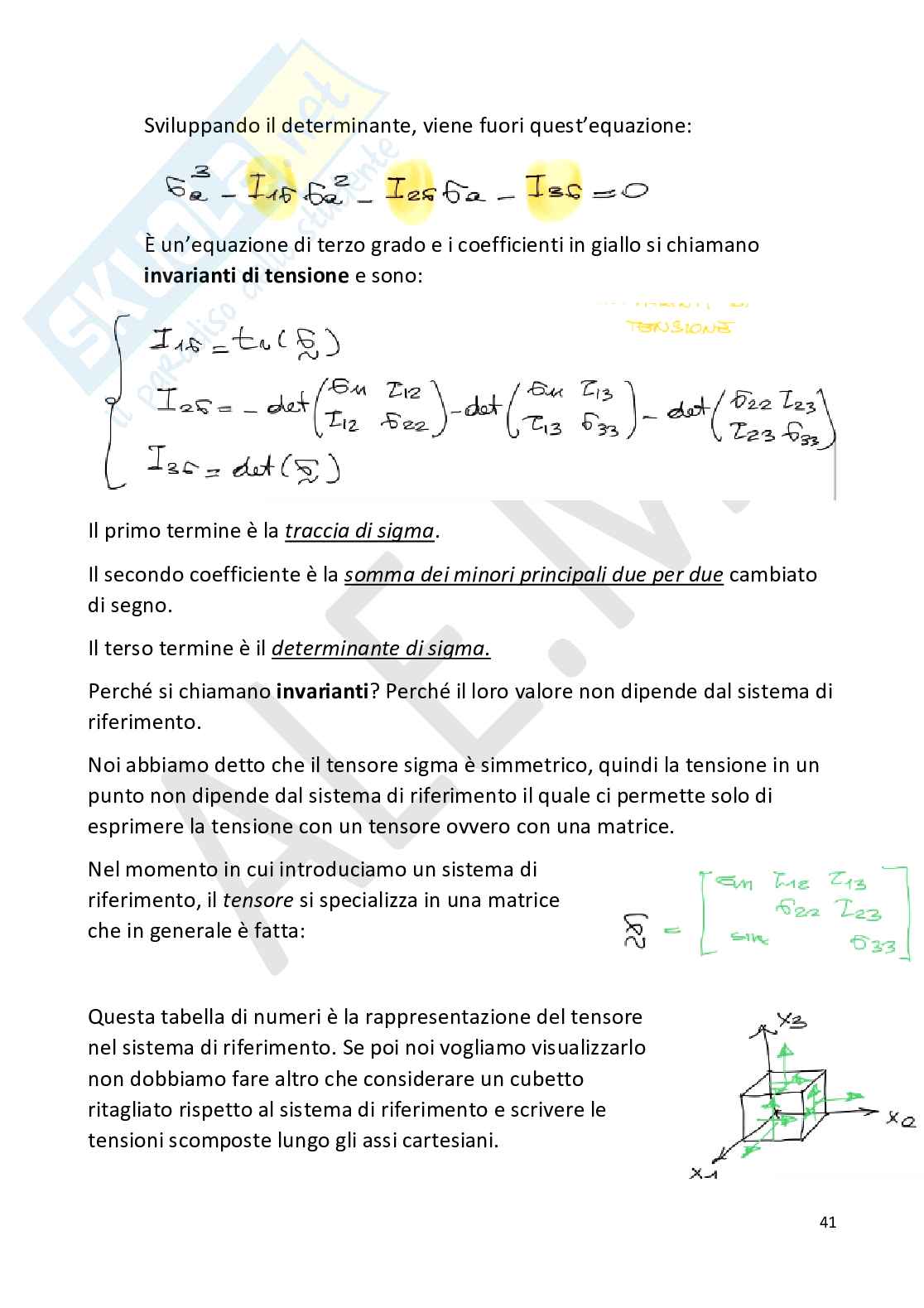 Teoria scienza delle costruzioni Pag. 41