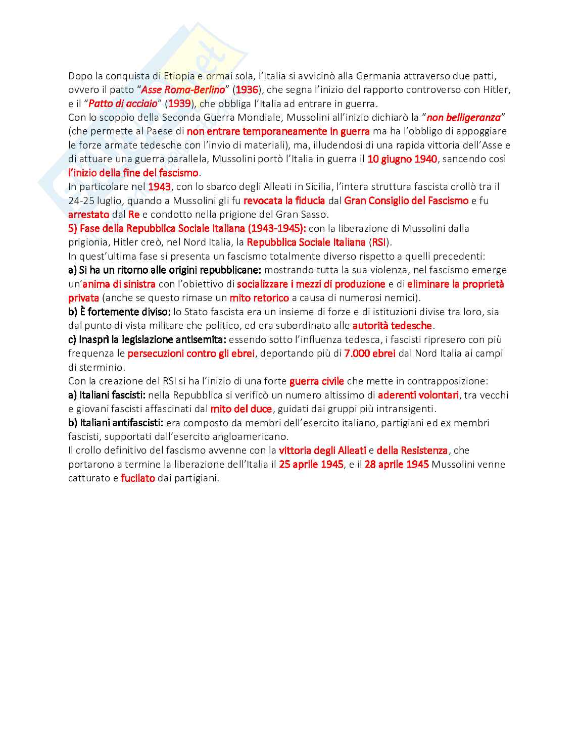 Storia del mondo contemporaneo  Pag. 31
