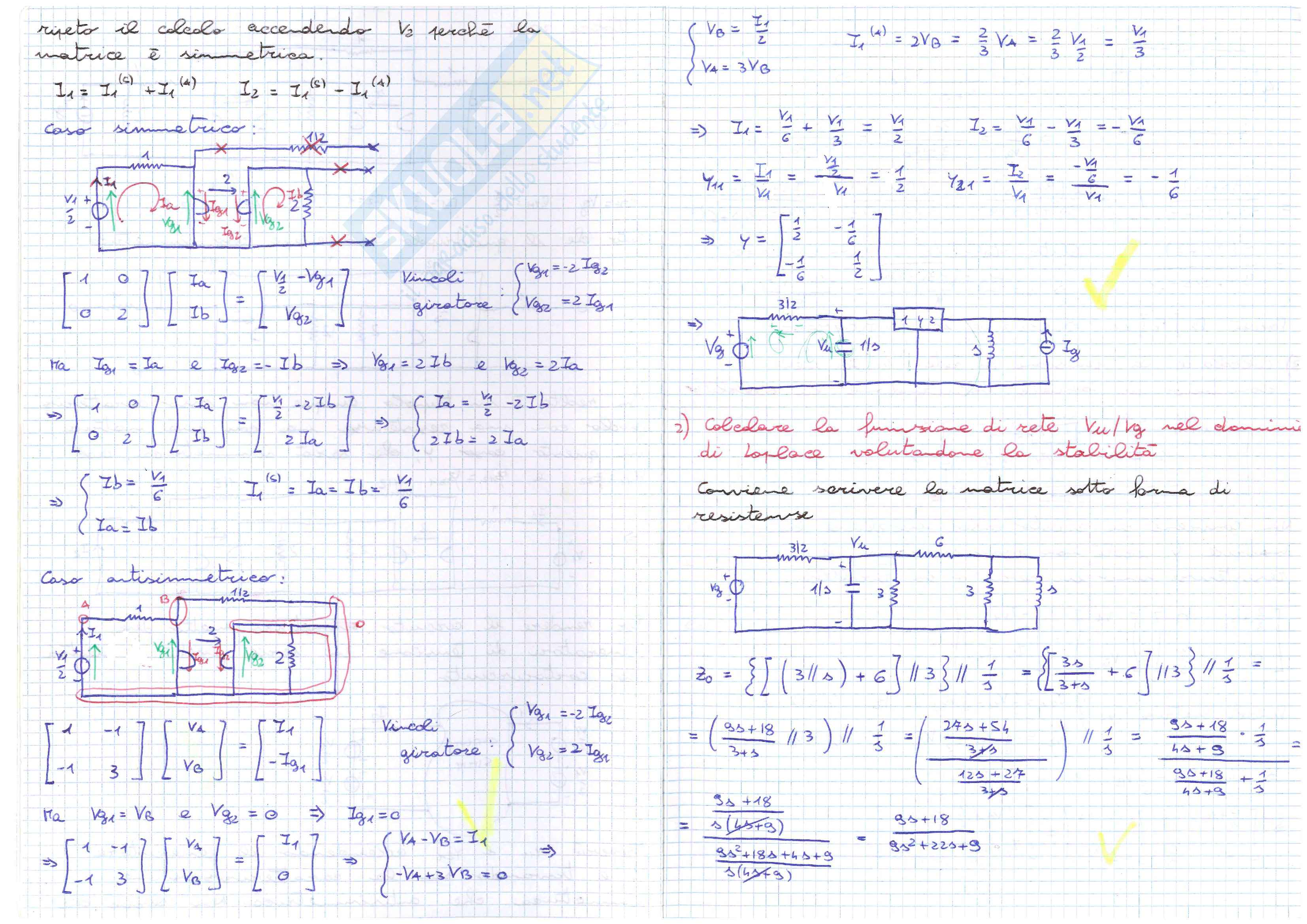 Elettrotecnica es. 2 Pag. 2