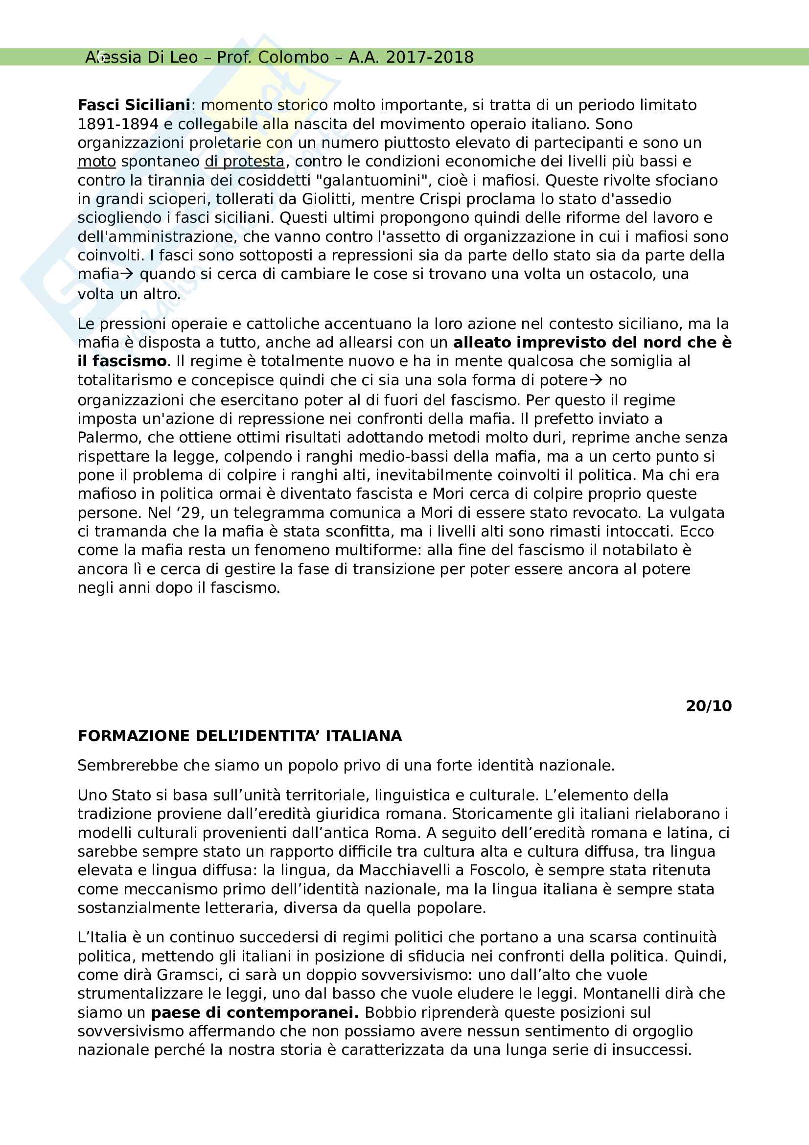 Appunti storia contemporanea Pag. 6
