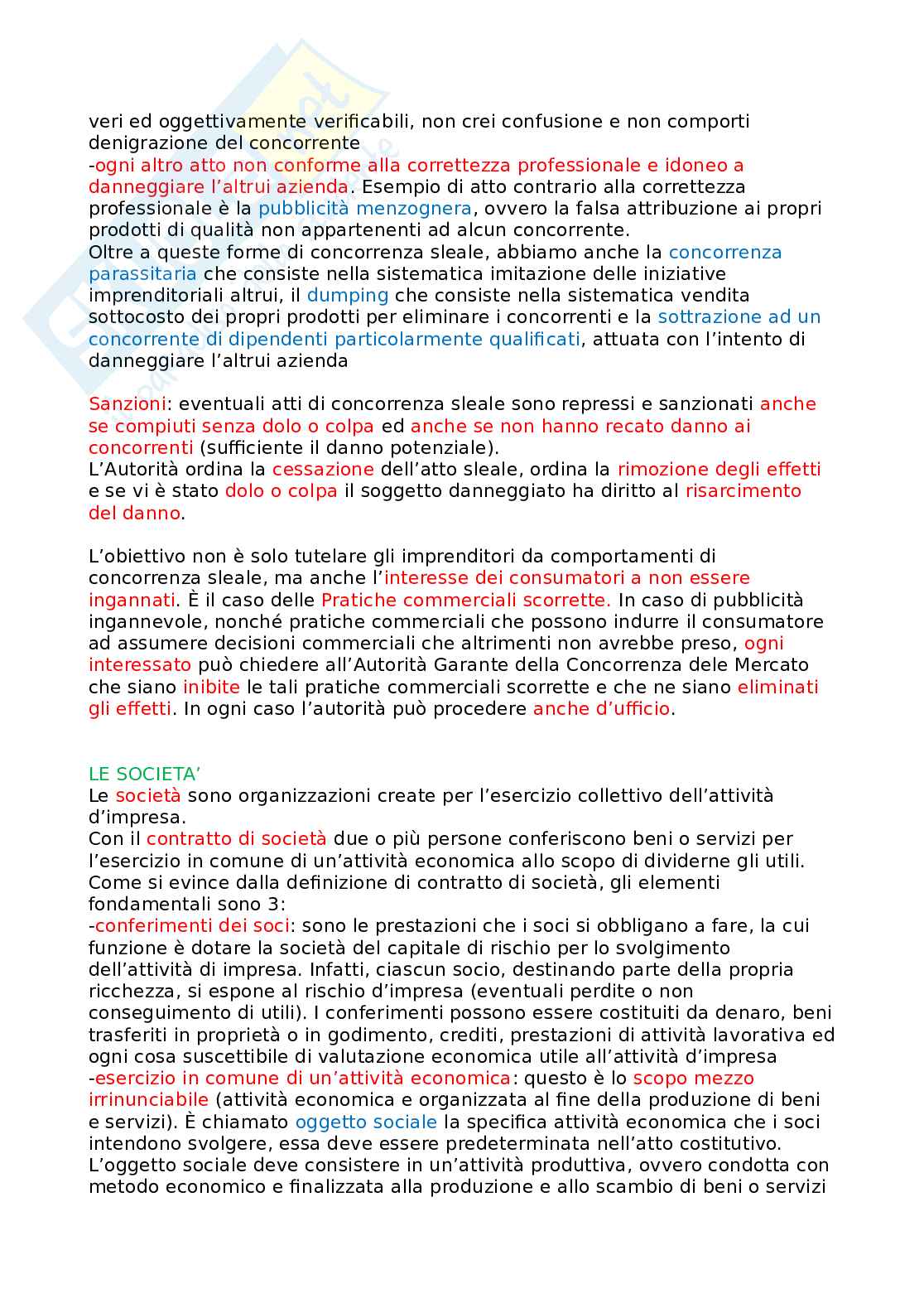 Appunti Diritto commerciale Pag. 21