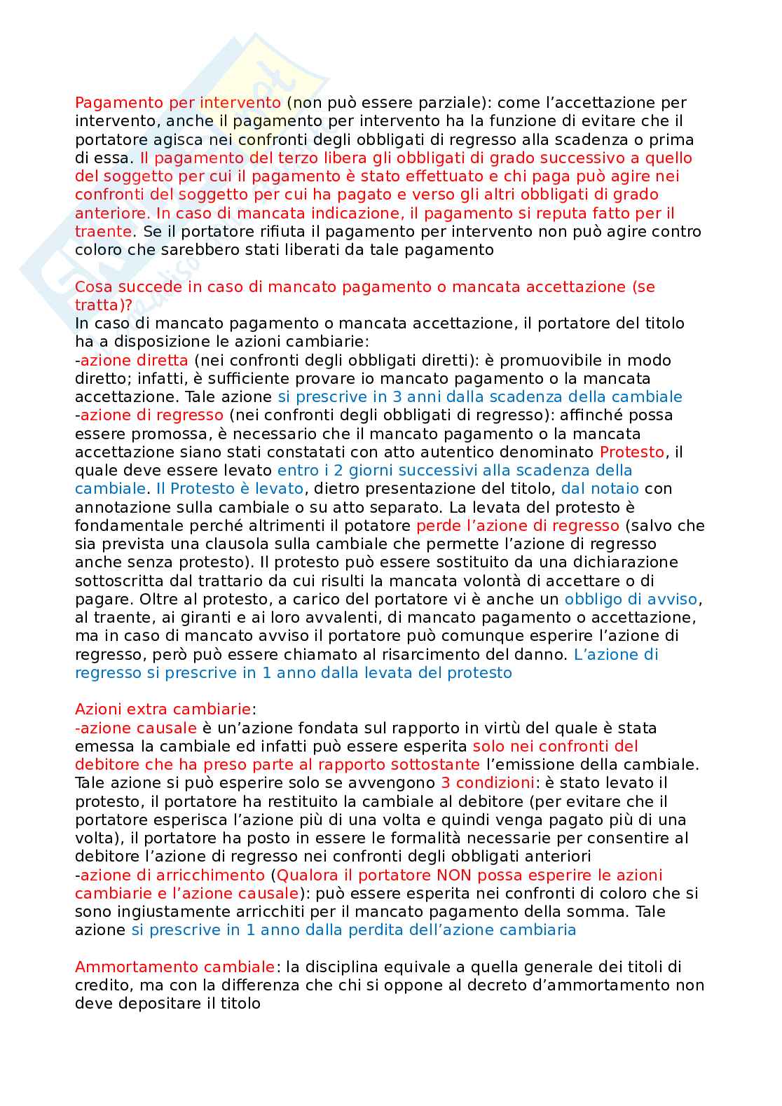 Appunti Diritto commerciale Pag. 46