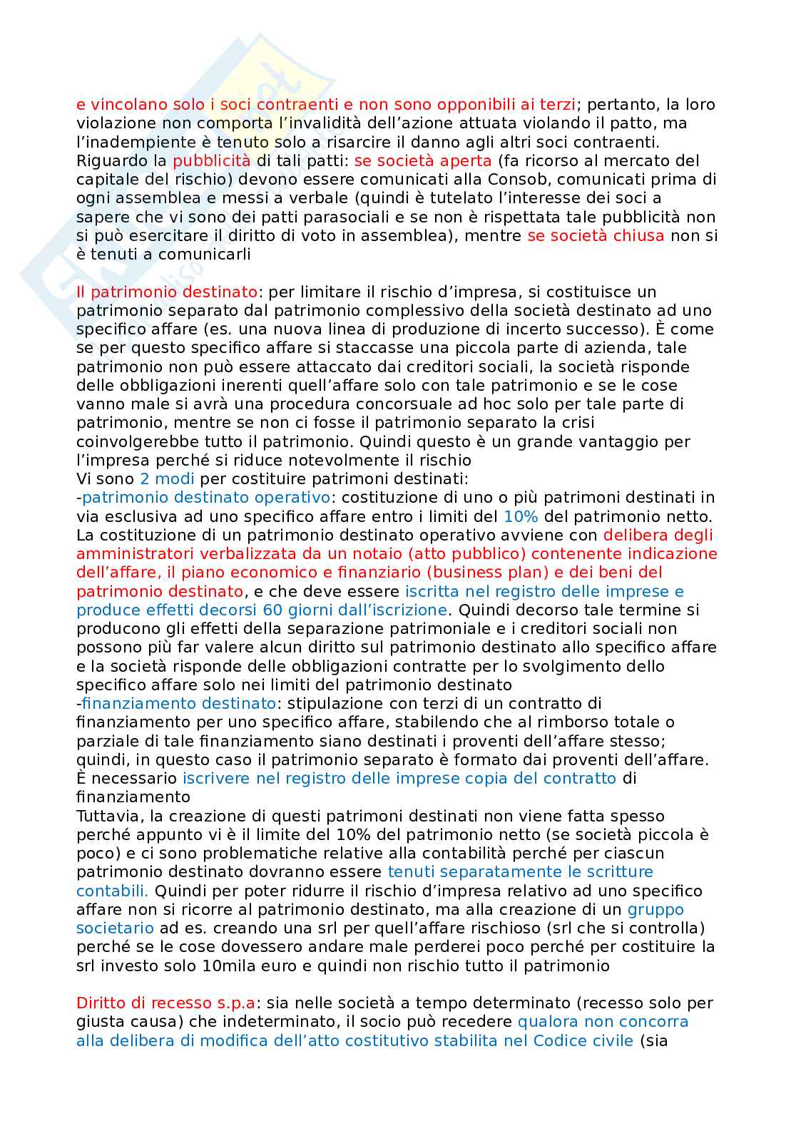 Appunti Diritto commerciale Pag. 56