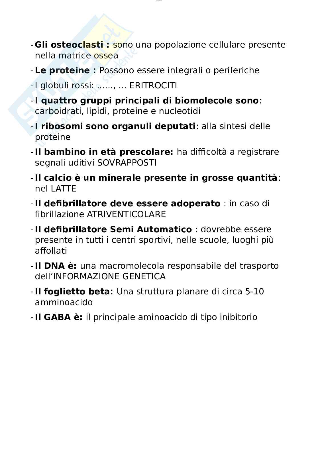 Paniere esame Fisiologia applicata allo sport Pag. 46