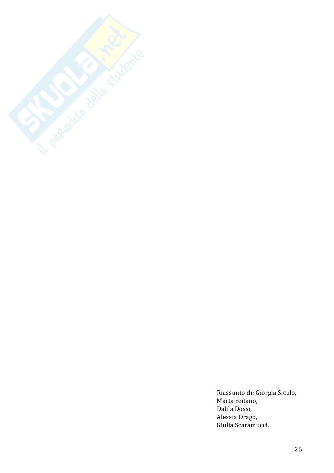 Riassunto esame Pedagogia generale, Prof. Di Nuovo Santo, libro consigliato L'invisibile educativo, Bonetta Pag. 26